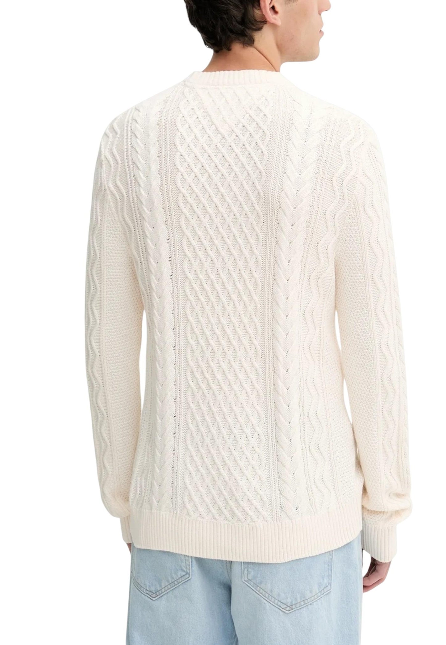 Tommy Hilfiger Jeans Maglia Uomo Tommy Hilfiger Jeans DM0DM22101 white white