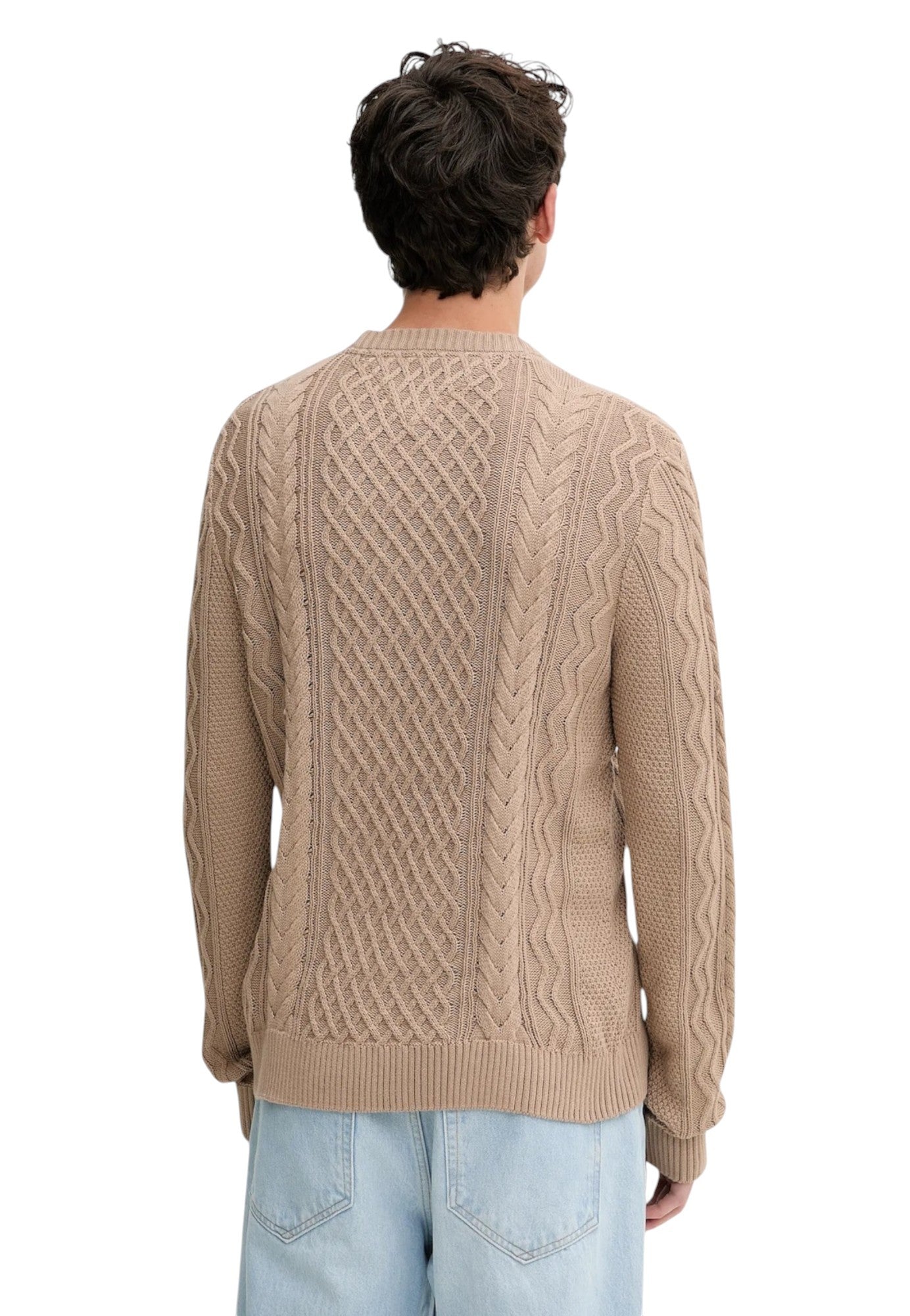 Tommy Hilfiger Jeans Maglia Uomo Tommy Hilfiger Jeans DM0DM22101 beige beige