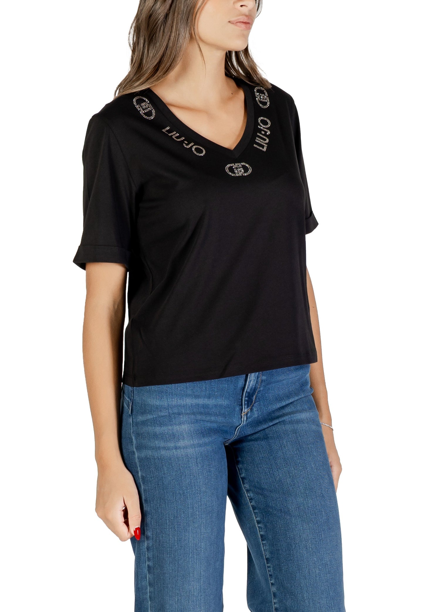 Liu Jo T-Shirt Donna Liu Jo TF5143 JS003 black black