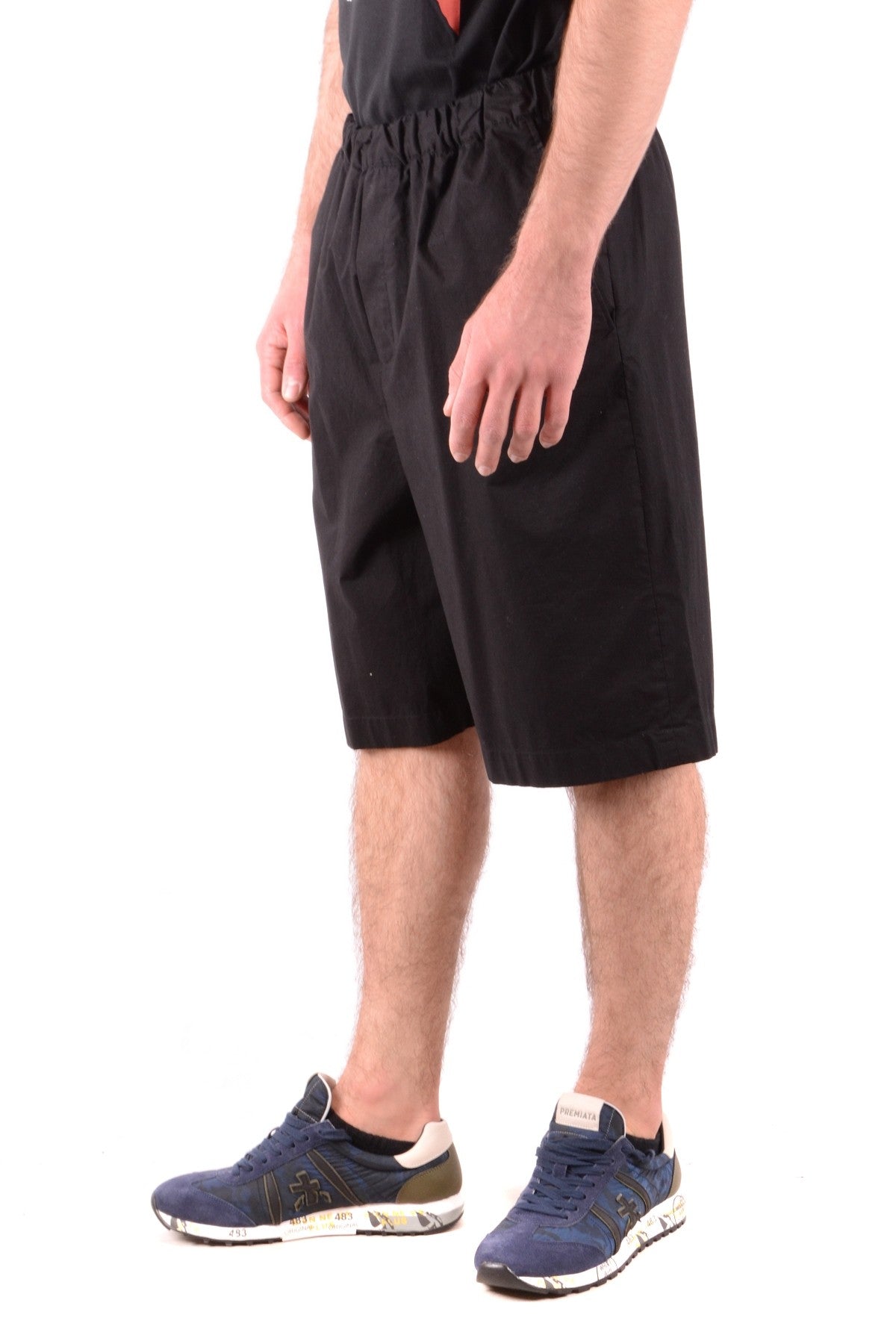 Alexander Mcqueen Bermuda Uomo Alexander Mcqueen b_36680 black black