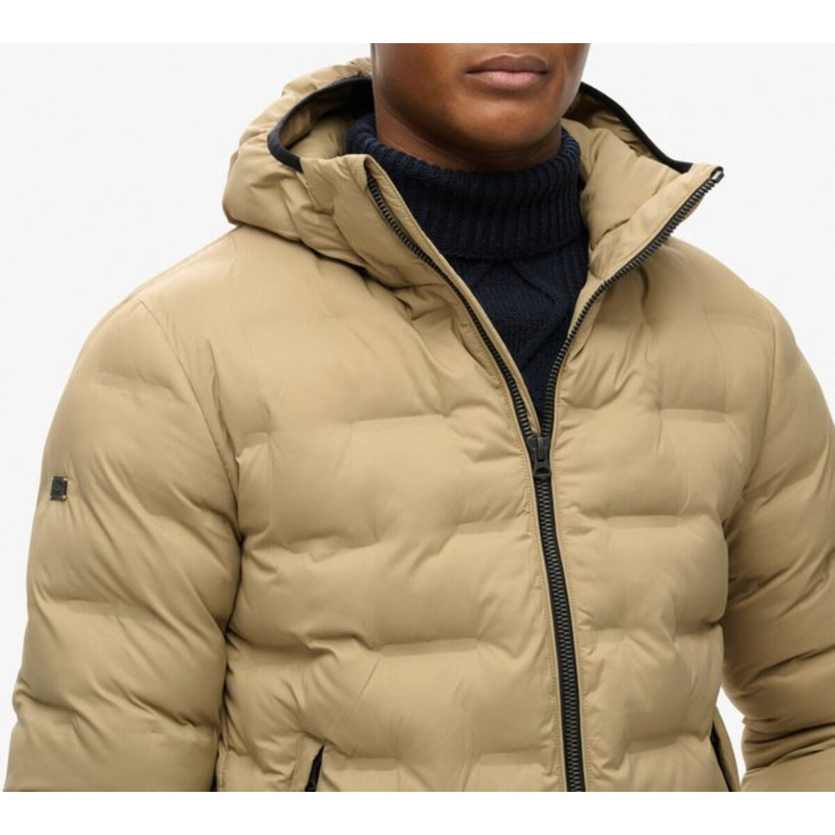 Superdry Giubbotto Uomo Superdry M5012045A beige beige