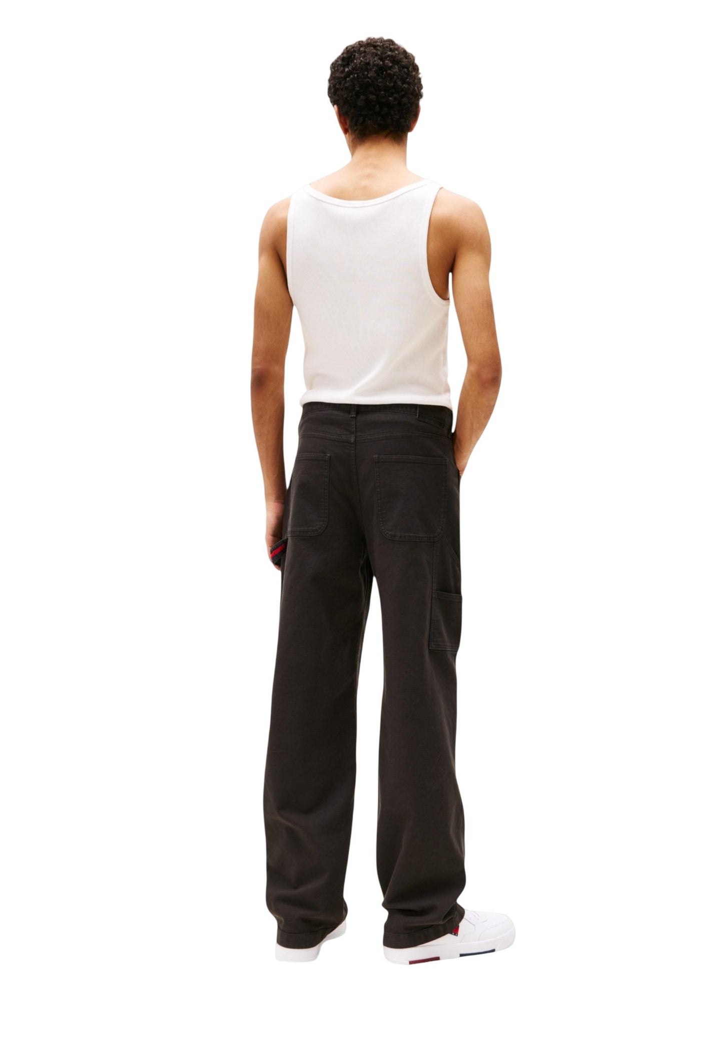 Tommy Hilfiger Jeans Pantaloni Uomo Tommy Hilfiger Jeans DM0DM21703 black black