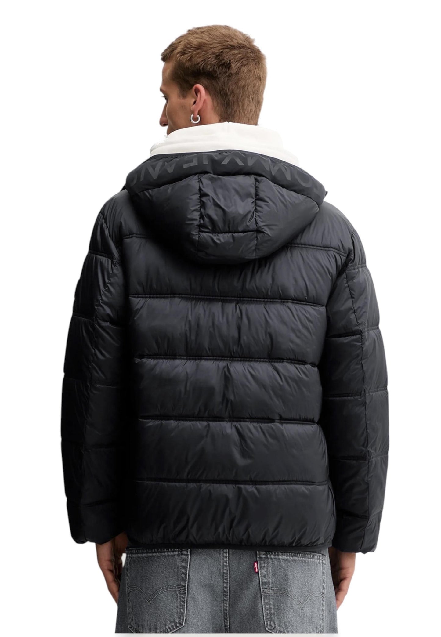 Tommy Hilfiger Jeans Giubbotto Uomo Tommy Hilfiger Jeans DM0DM22044 black black