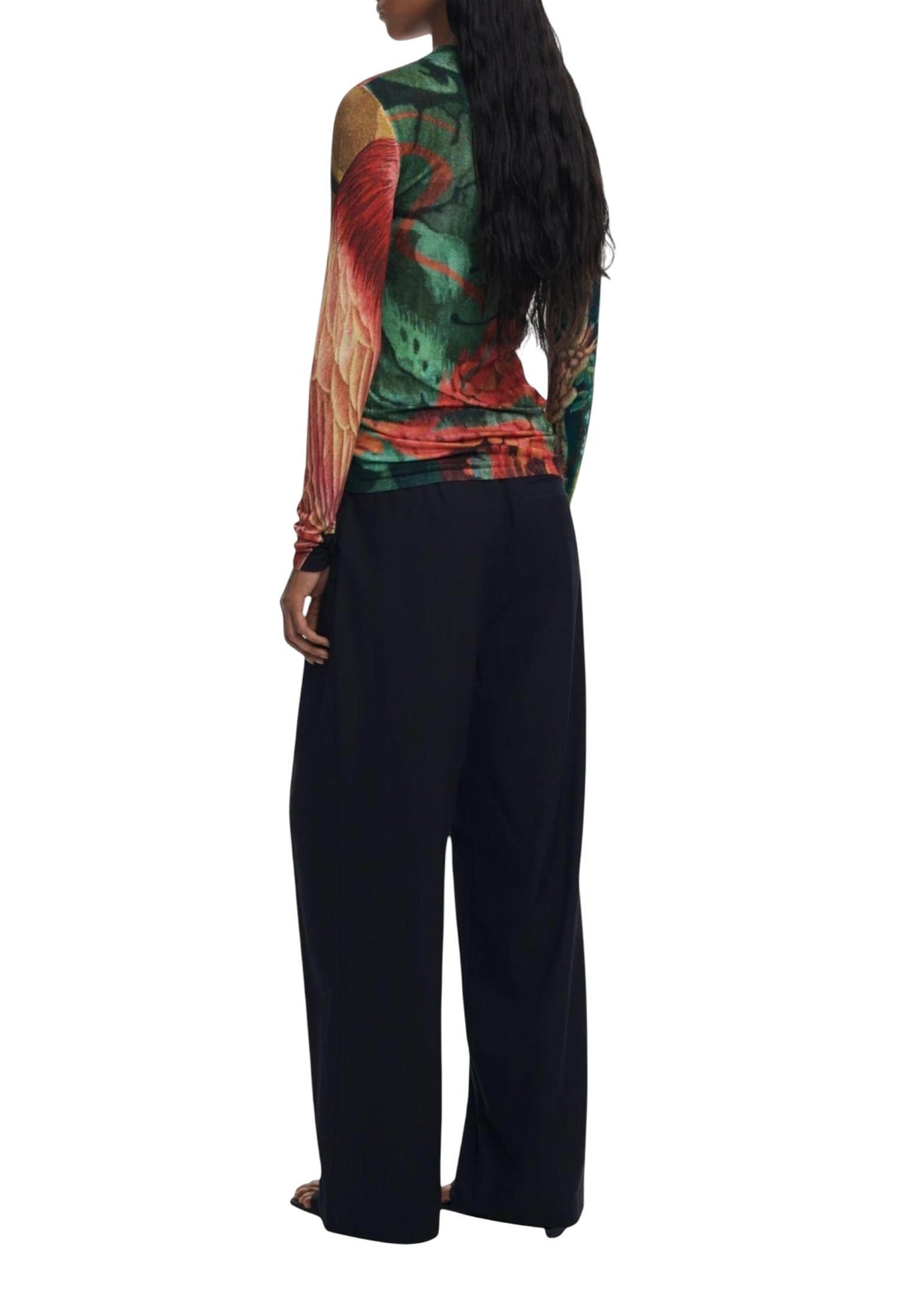 Desigual Maglia Donna Desigual 25WWJF48 green green