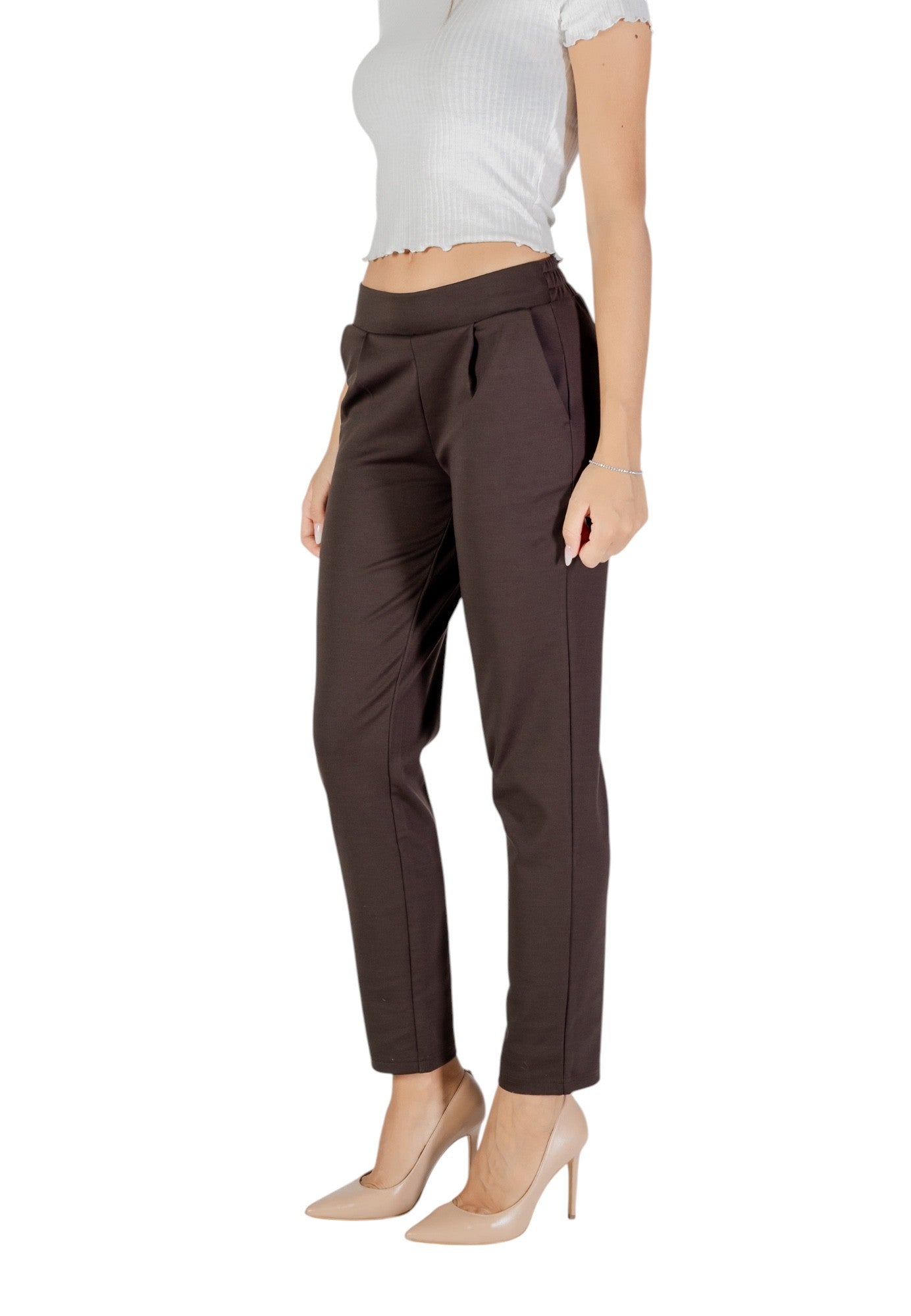 Ichi Pantaloni Donna Ichi 20121910 brown brown