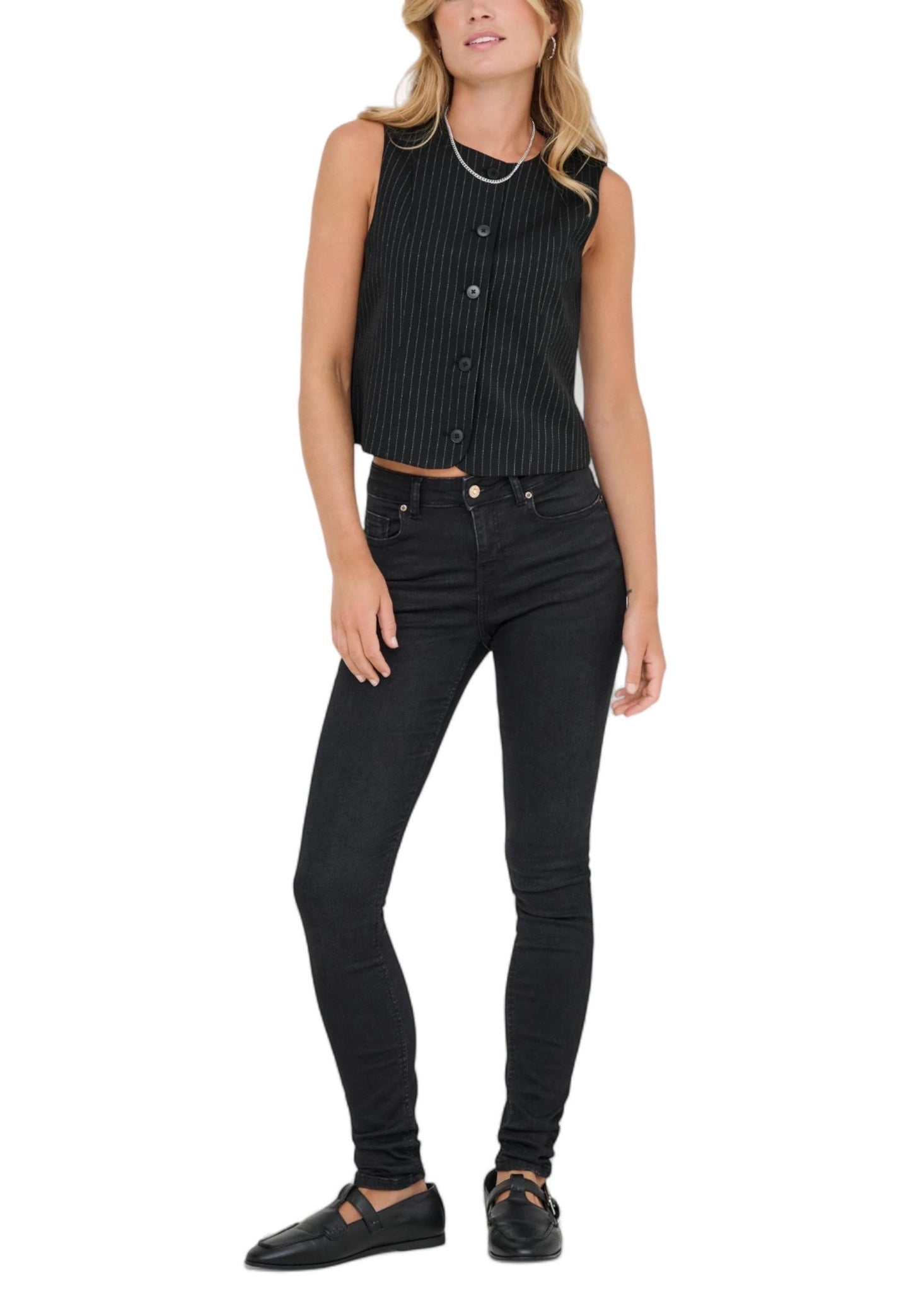 Only Gilet Donna Only 15357618 black black