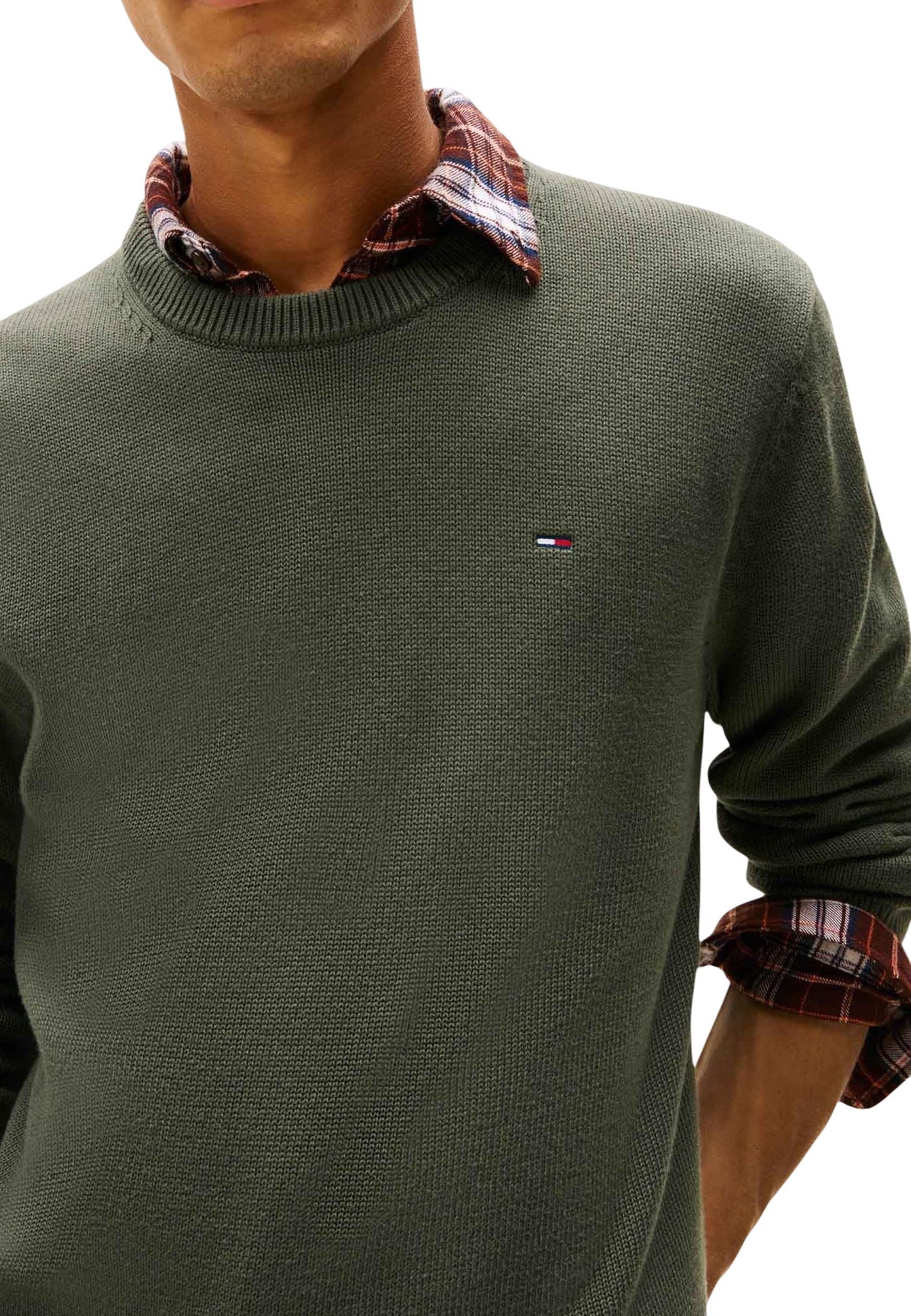 Tommy Hilfiger Jeans Maglia Uomo Tommy Hilfiger Jeans DM0DM21787 green green