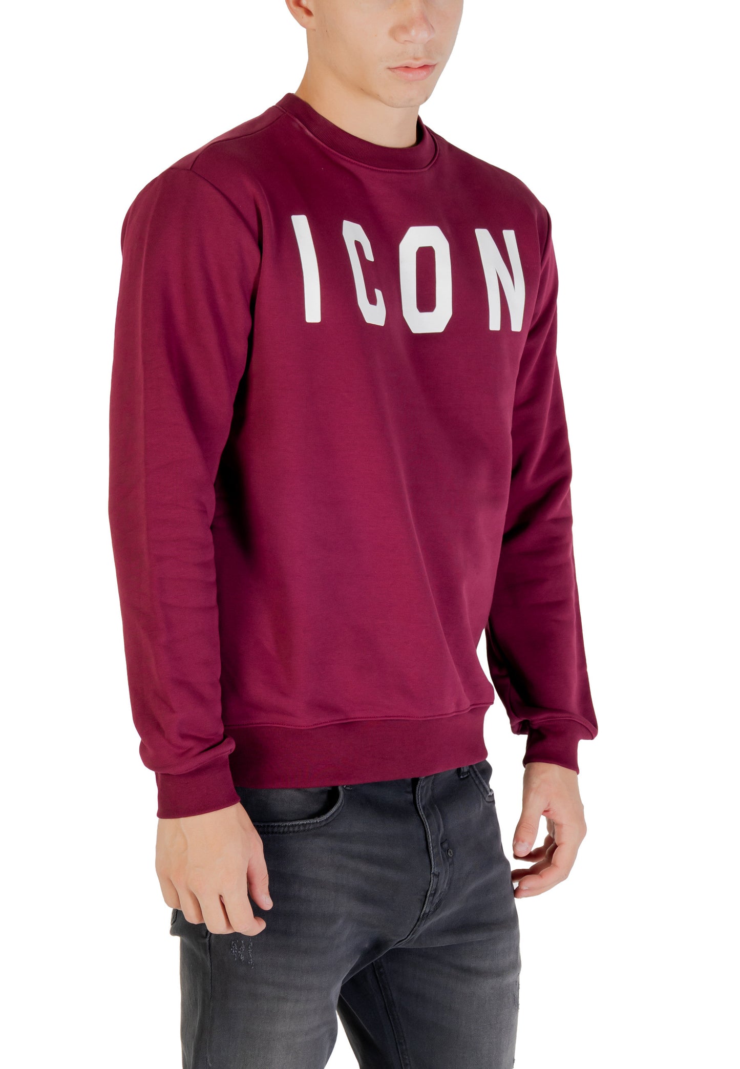 Icon Felpa Uomo Icon ICUF2W6F001 bordeaux bordeaux