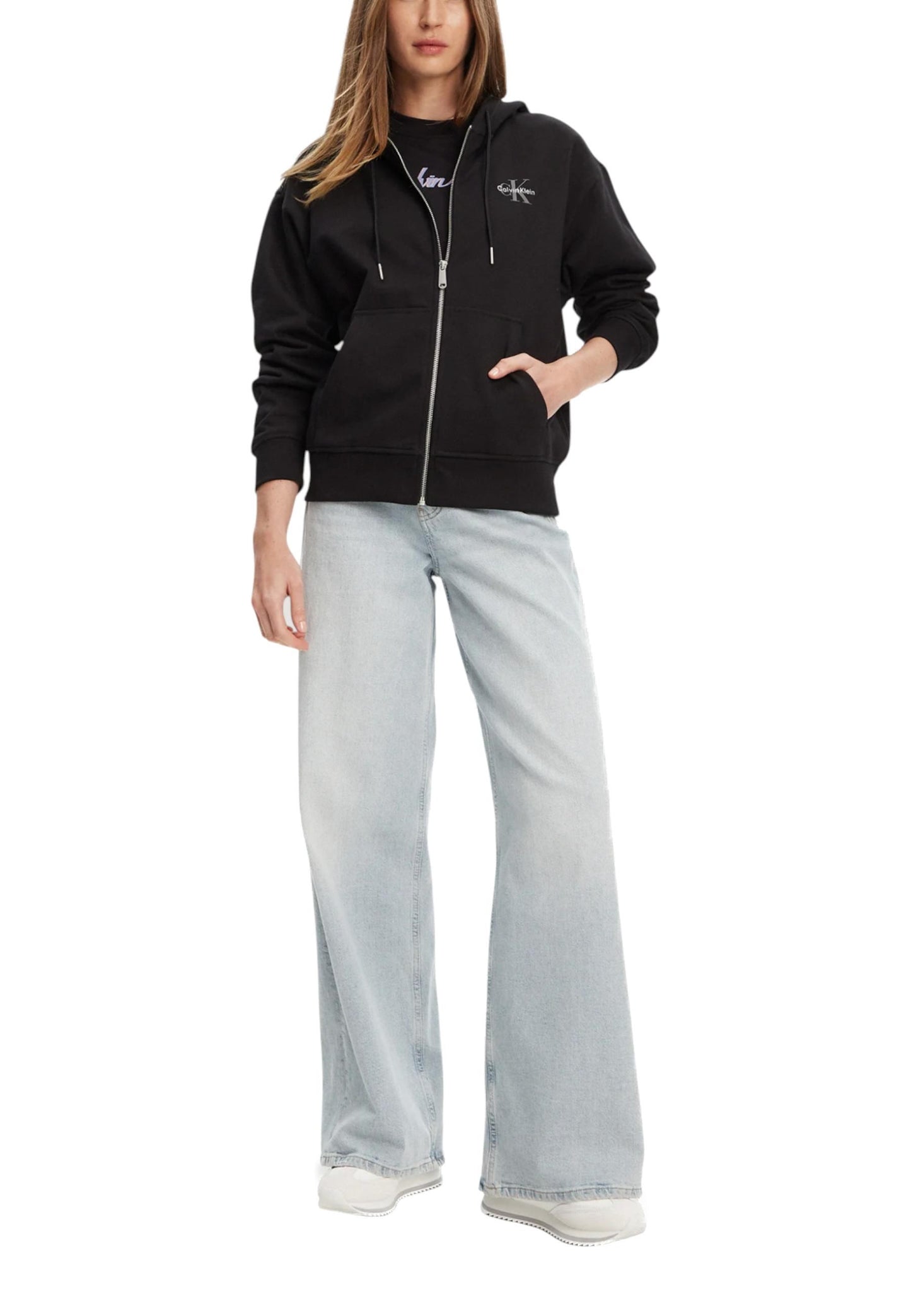 Calvin Klein Jeans Felpa Donna Calvin Klein Jeans LV047B270G black black