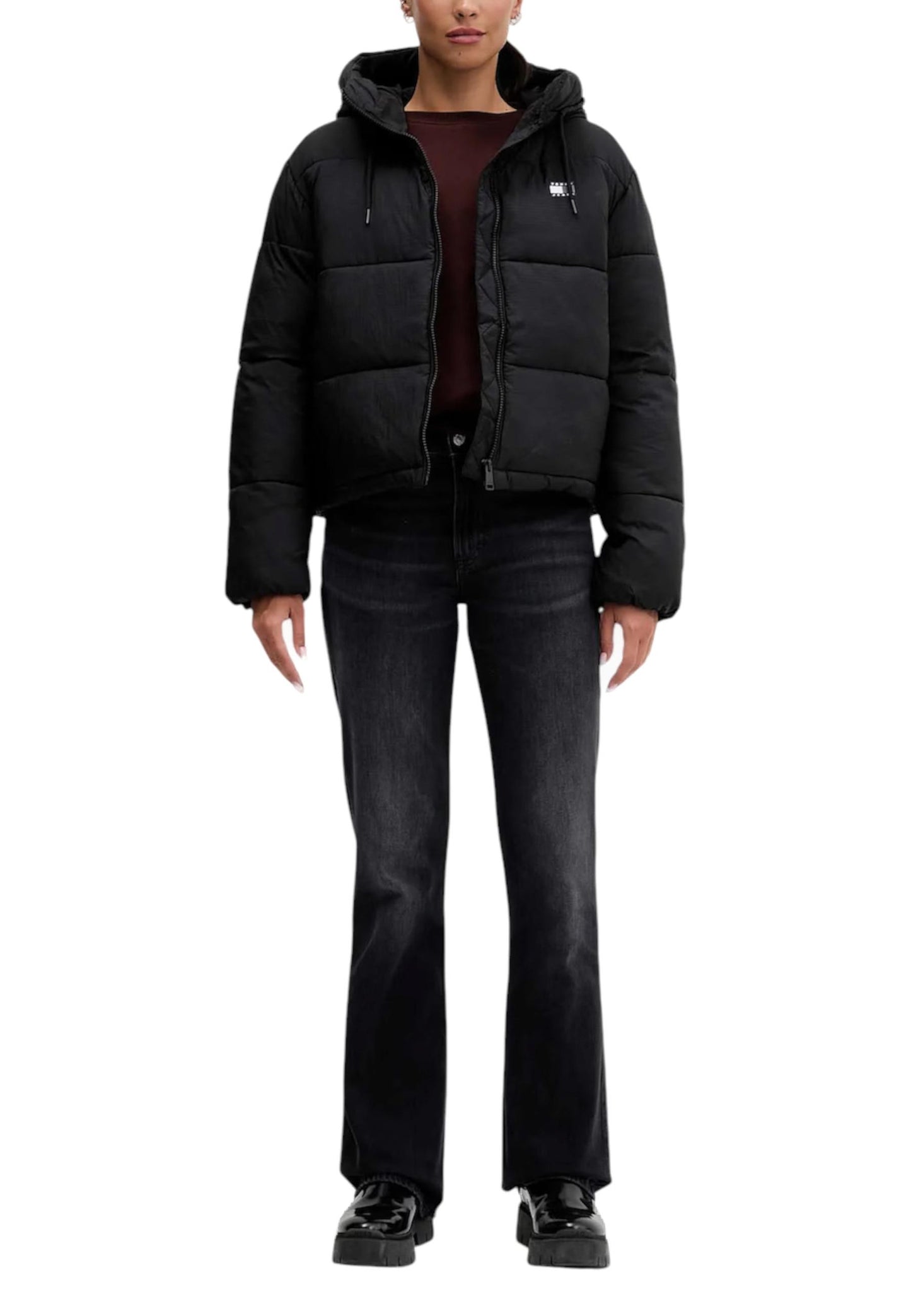 Tommy Hilfiger Jeans Giubbotto Donna Tommy Hilfiger Jeans DW0DW21625 black black