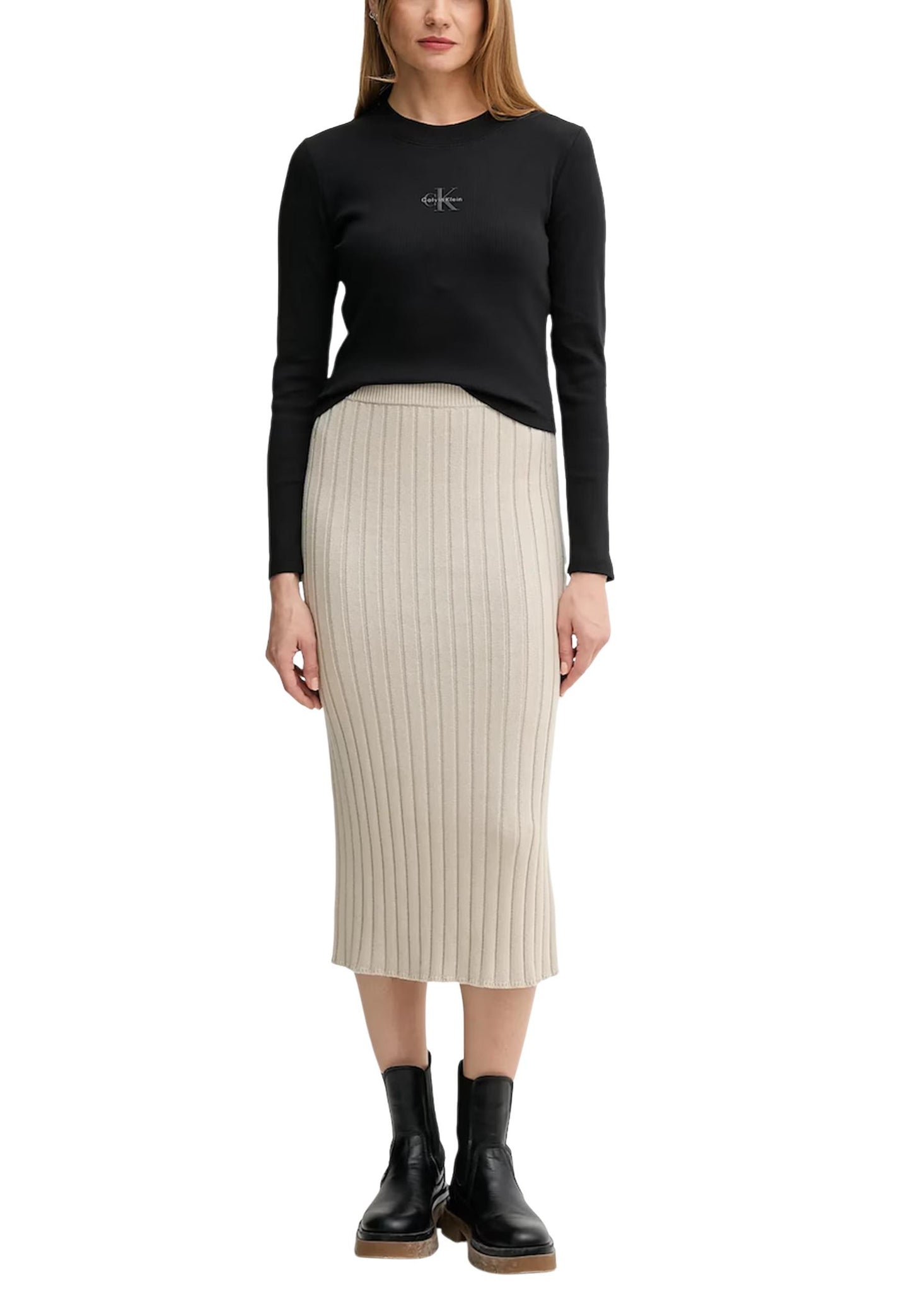 Calvin Klein Jeans Maglia Donna Calvin Klein Jeans LV047A803G black black