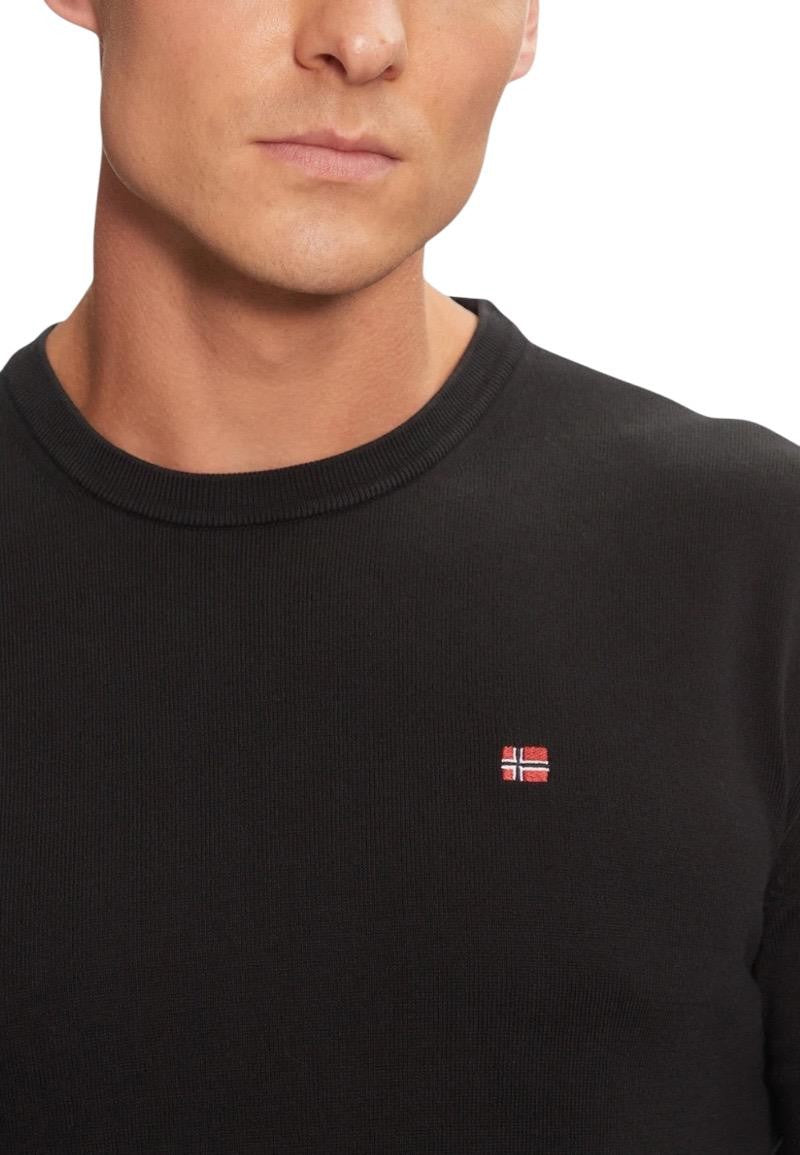 Napapijri Maglia Uomo Napapijri NP0A4I2G0 black black