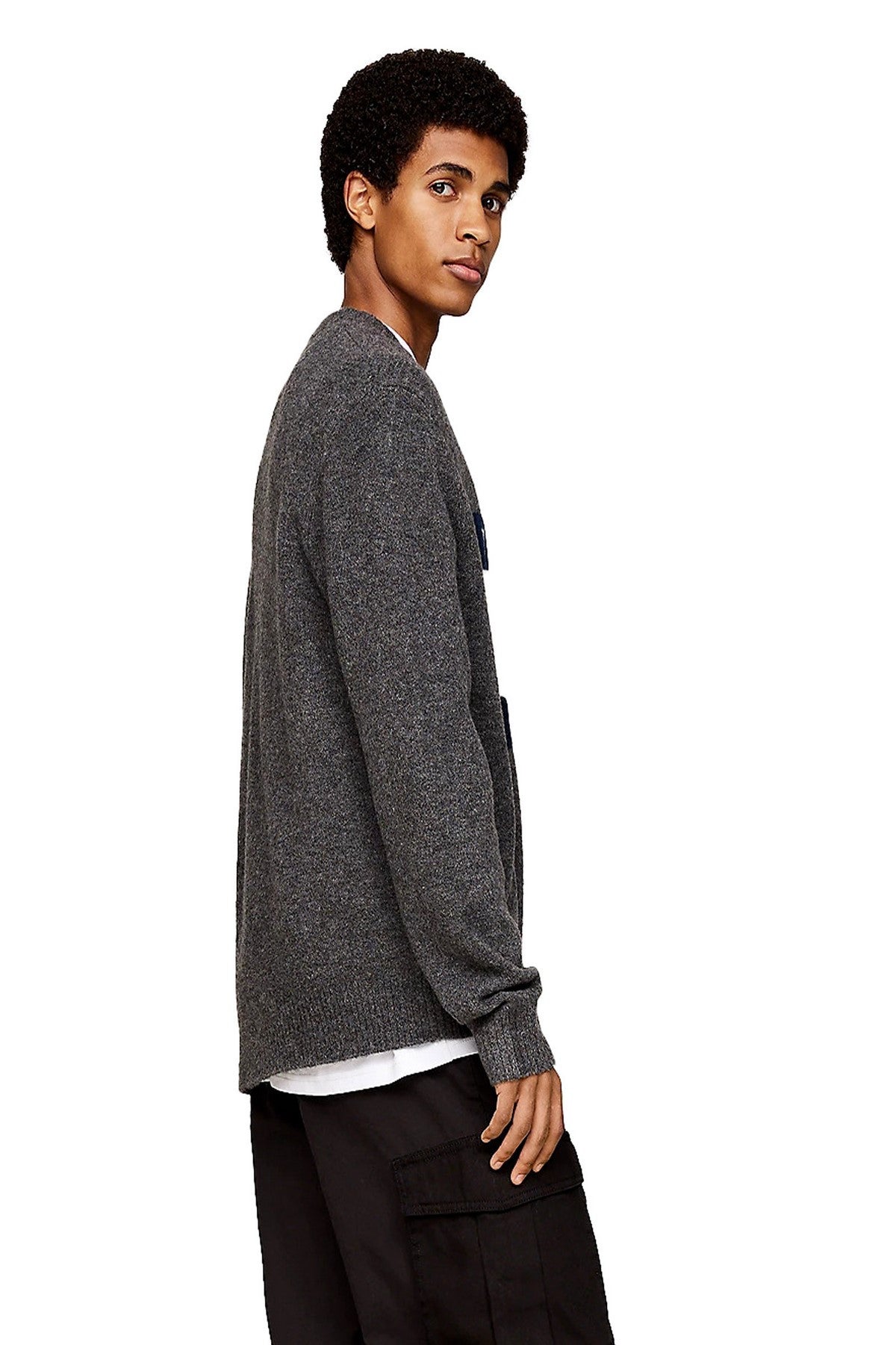 Tommy Jeans Maglia Uomo Tommy Jeans b_44583 grey grey