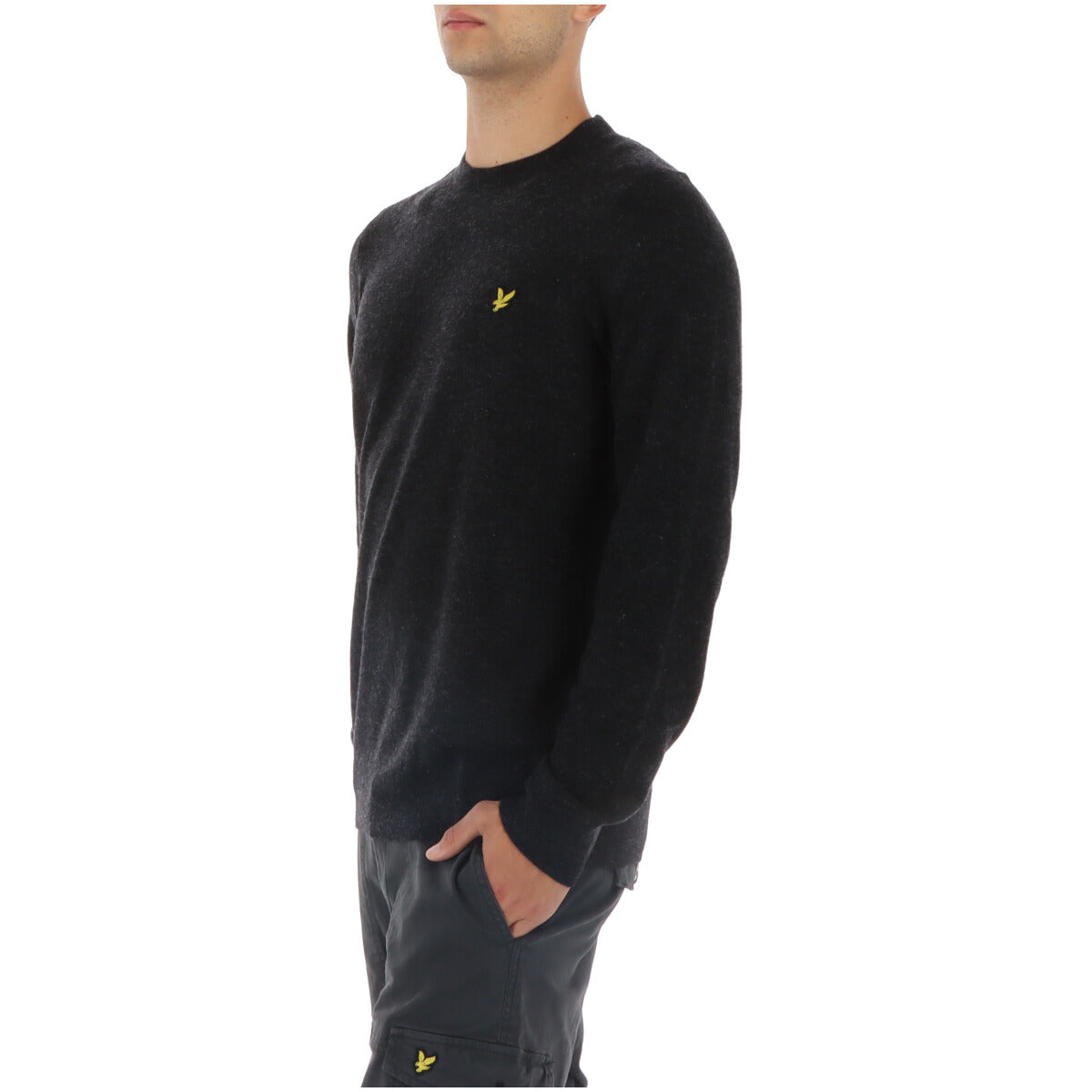 Lyle & Scott Maglia Uomo Lyle & Scott KN2114VC black black
