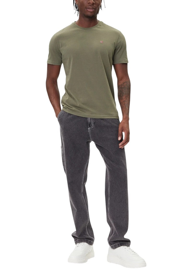 Napapijri T-Shirt Uomo Napapijri NP0A4H8DG green green