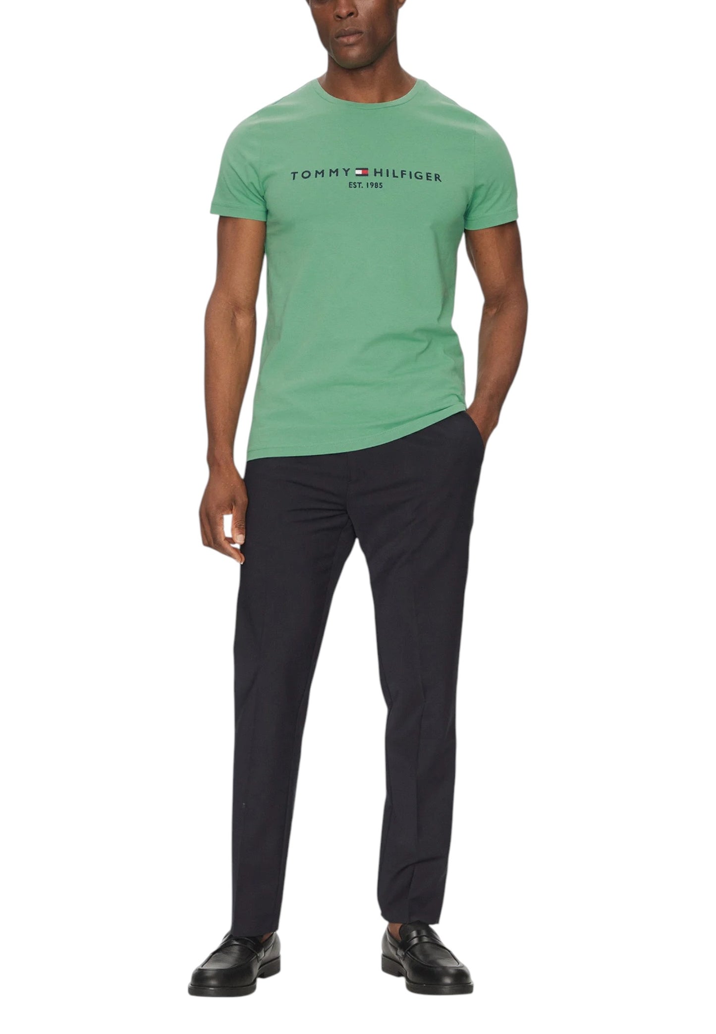 Tommy Hilfiger Jeans T-Shirt Uomo Tommy Hilfiger Jeans MW0MW11797 green green