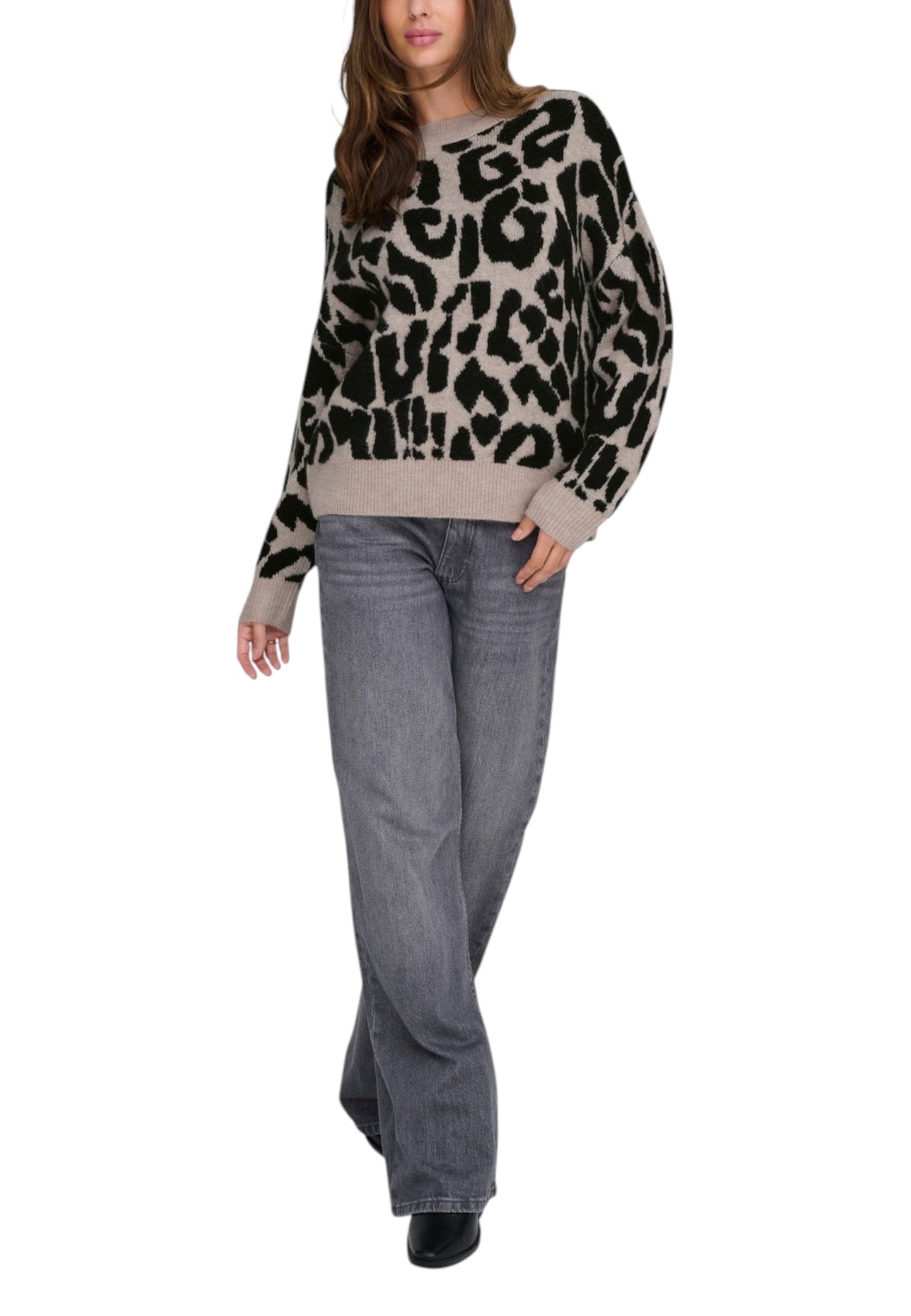 Jacqueline De Yong Maglia Donna Jacqueline De Yong 15357557 beige beige