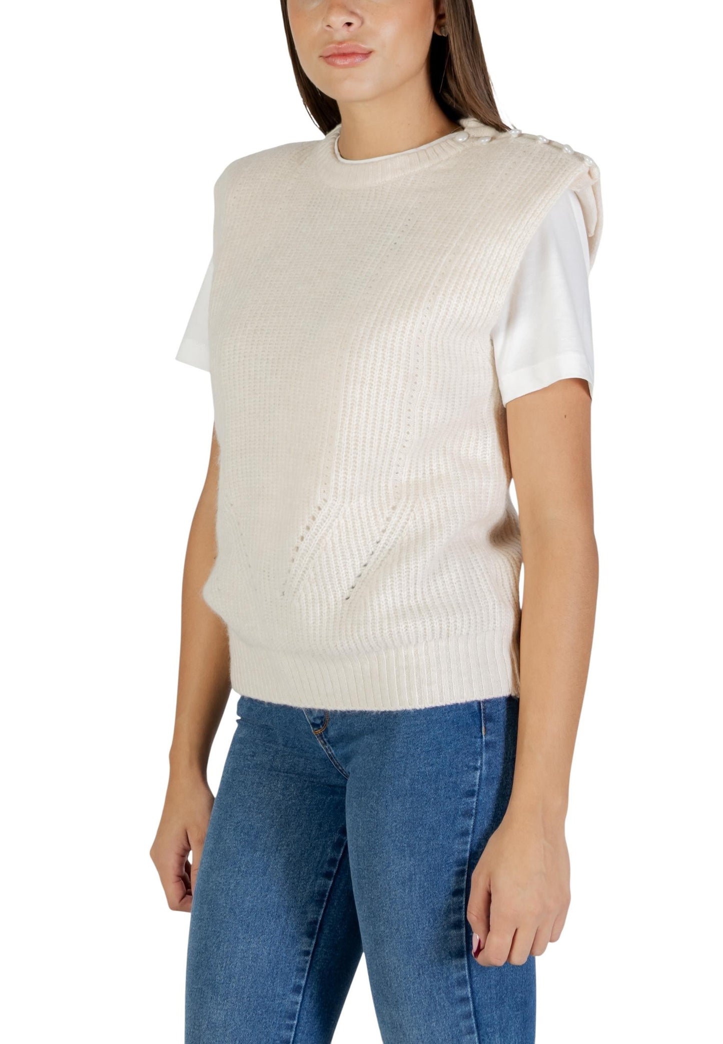 Ichi Gilet Donna Ichi 20124588 beige beige