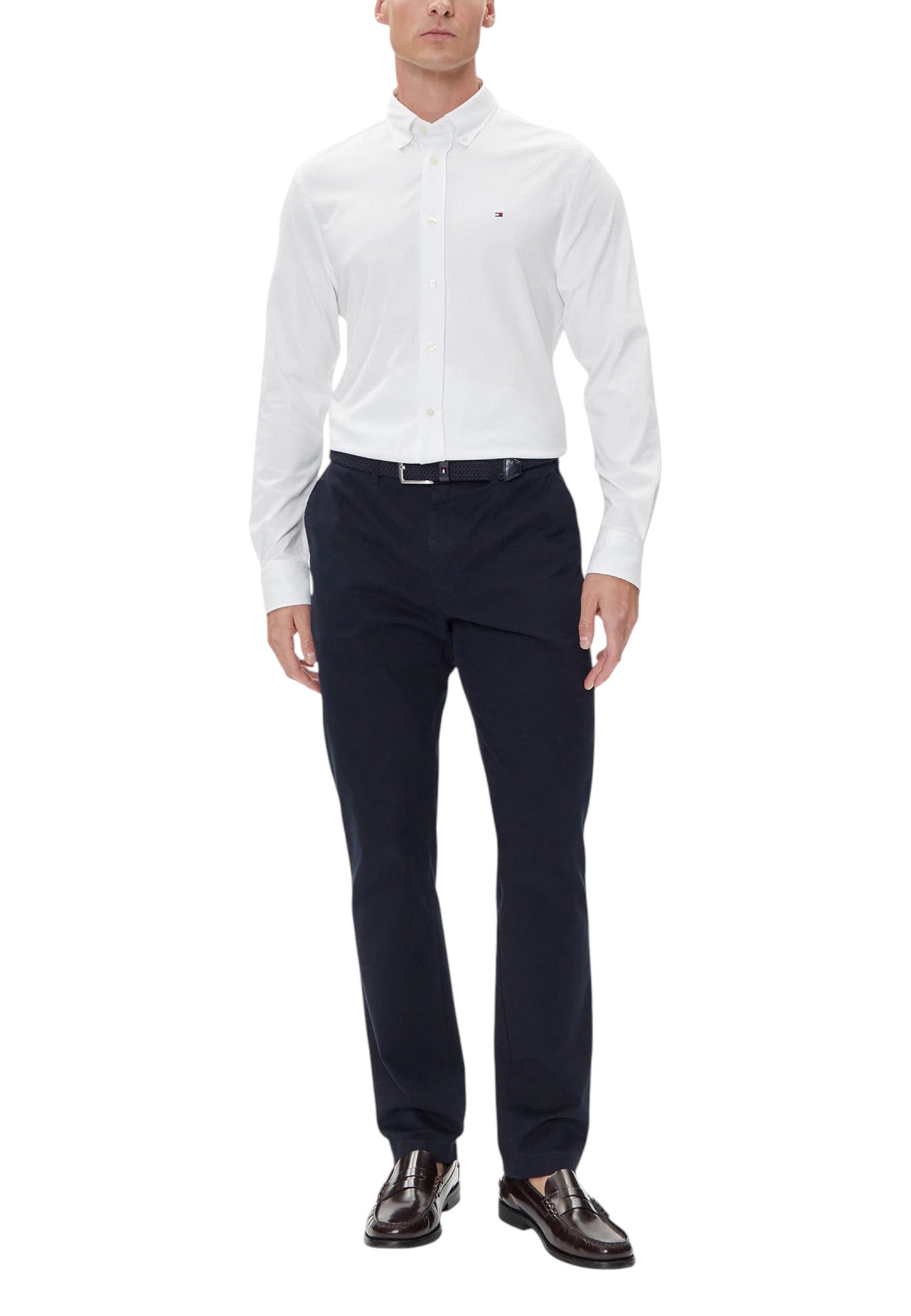 Tommy Hilfiger Camicia Uomo Tommy Hilfiger MW0MW39418 white white