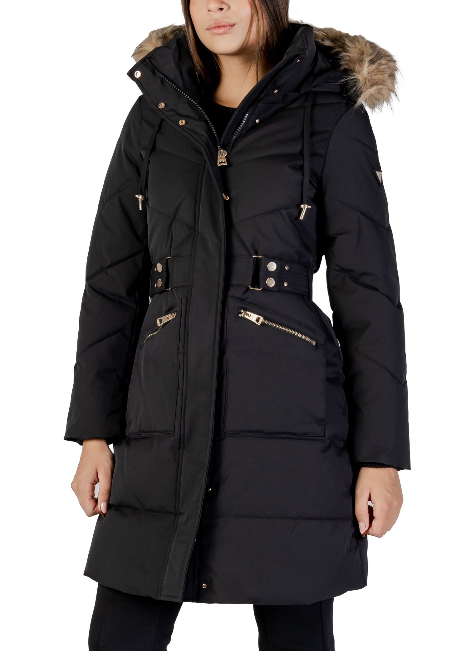 Guess Giubbotto Donna Guess W5BL45 WGJR2 black black