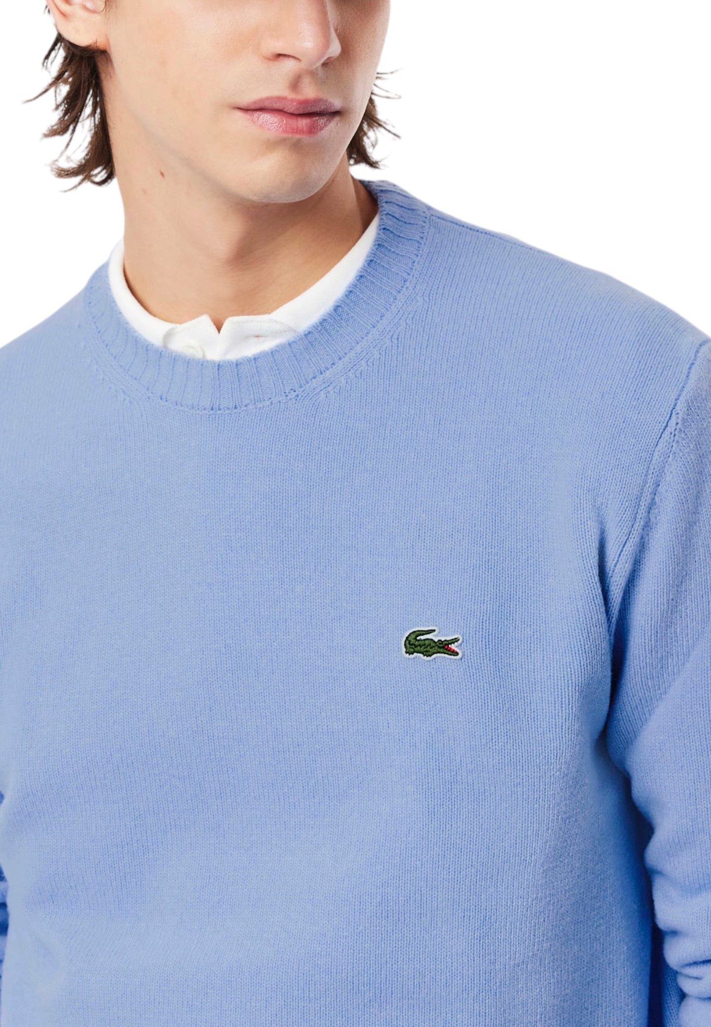 Lacoste Maglia Uomo Lacoste AH2916-00 light blue light blue