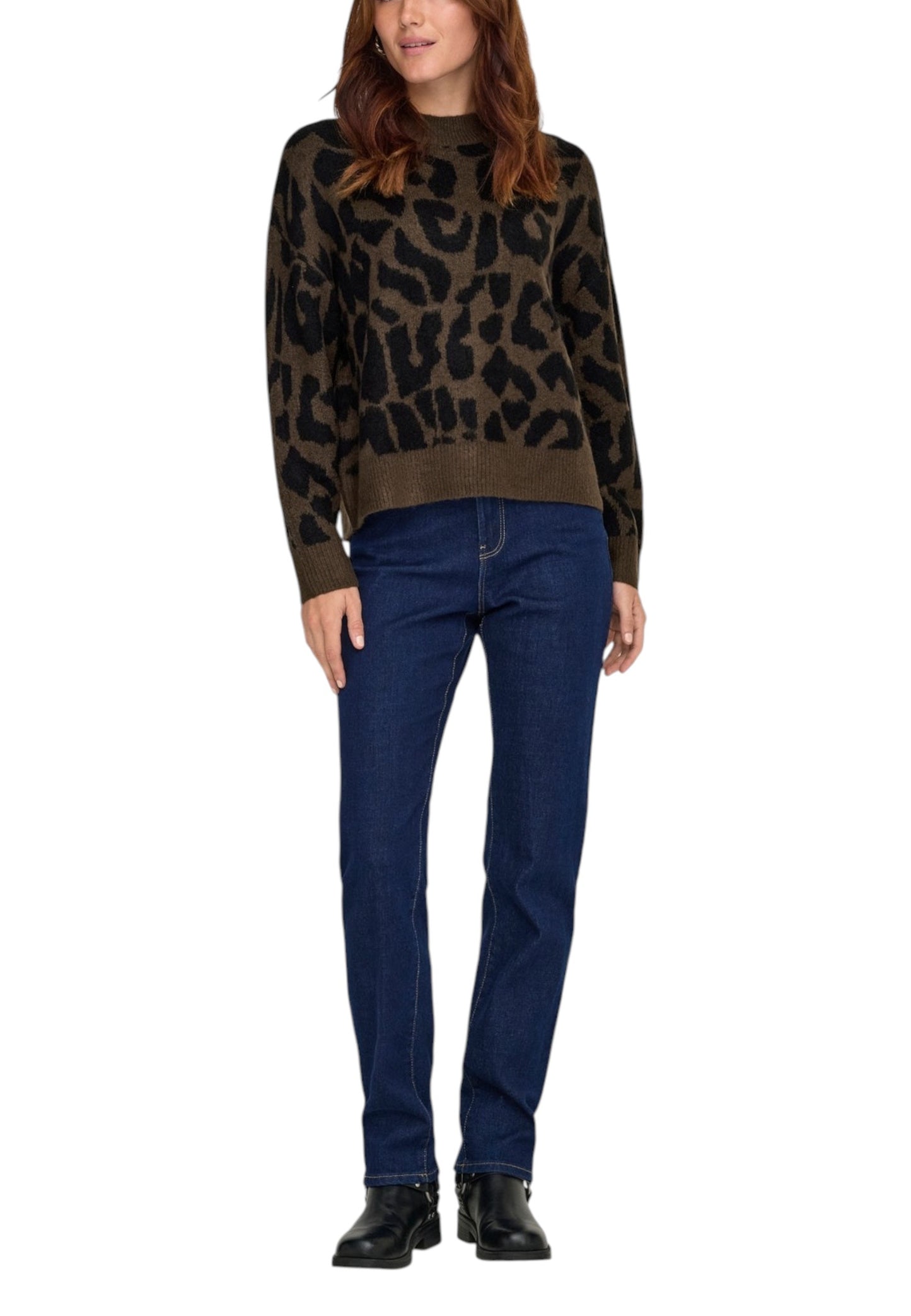 Jacqueline De Yong Maglia Donna Jacqueline De Yong 15357557 brown brown