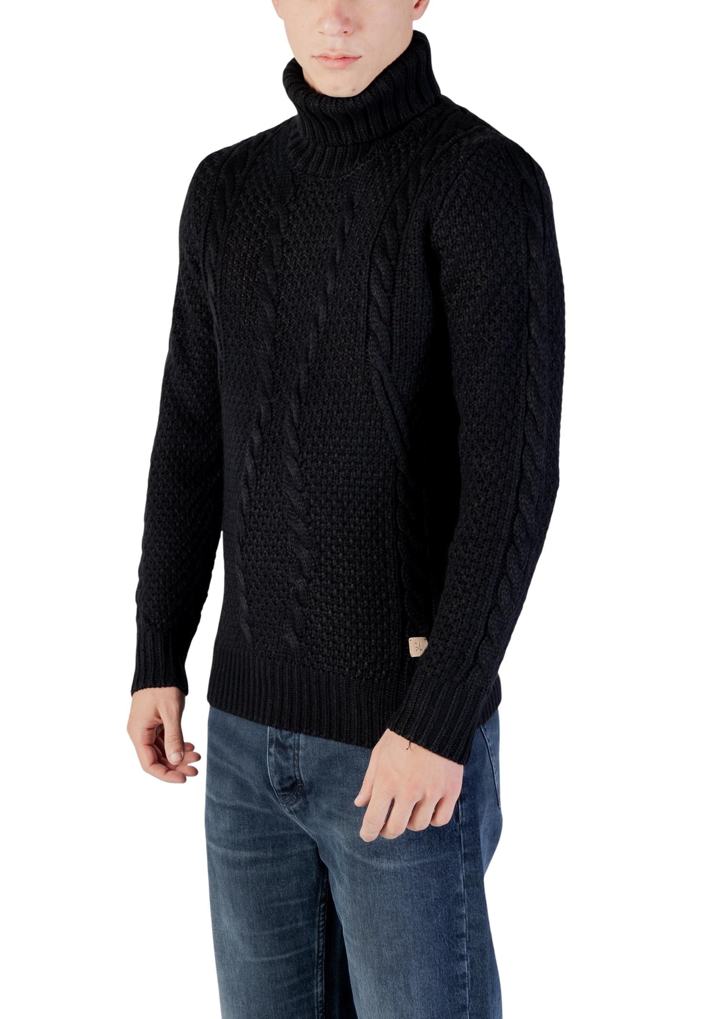 Gianni Lupo Maglia Uomo Gianni Lupo BW793-F25 black black