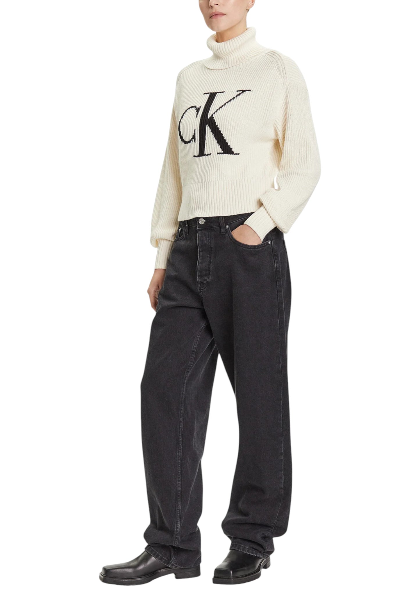 Calvin Klein Jeans Maglia Donna Calvin Klein Jeans LV047D349G white white