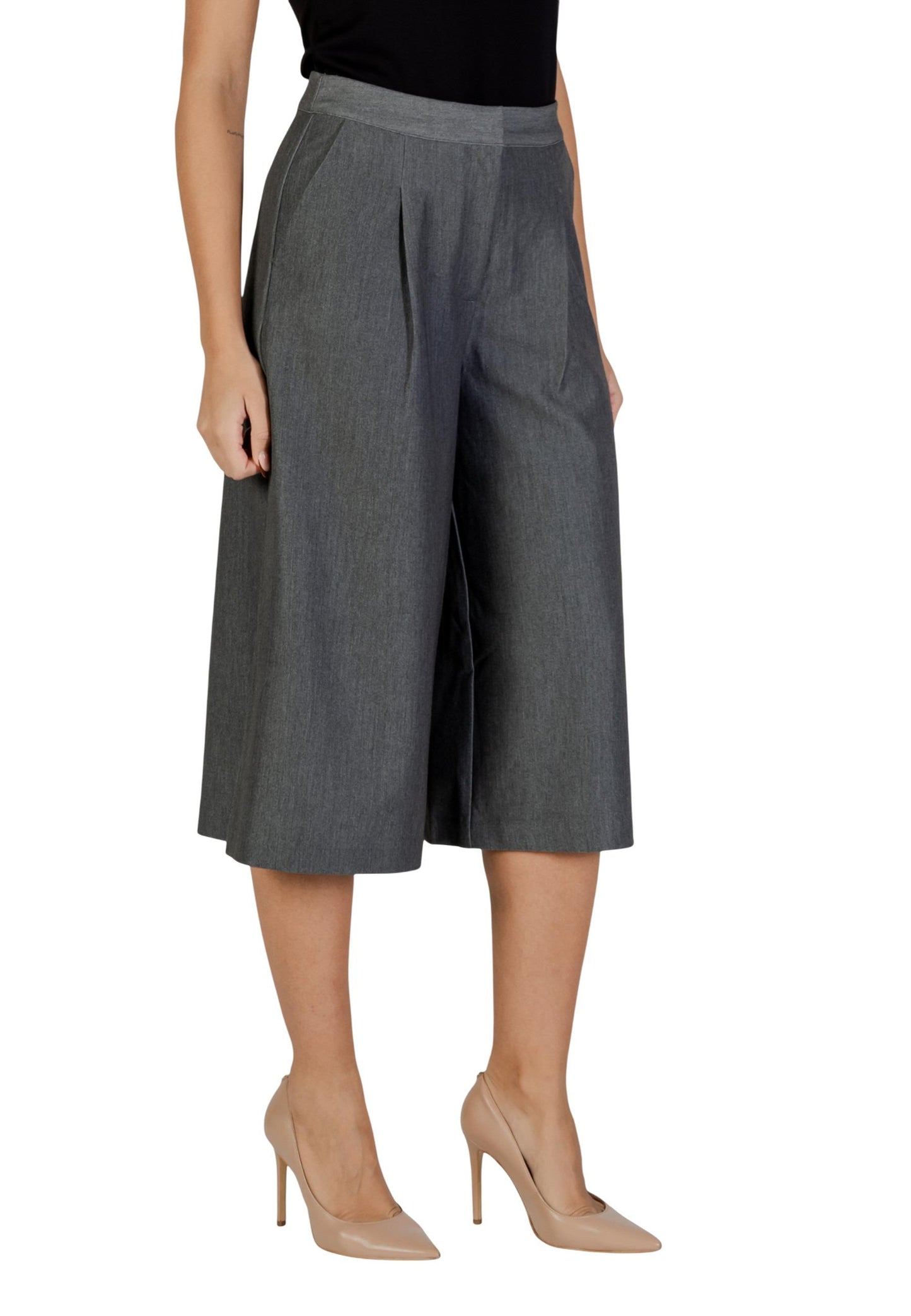 Ichi Pantaloni Donna Ichi 20124452 grey grey