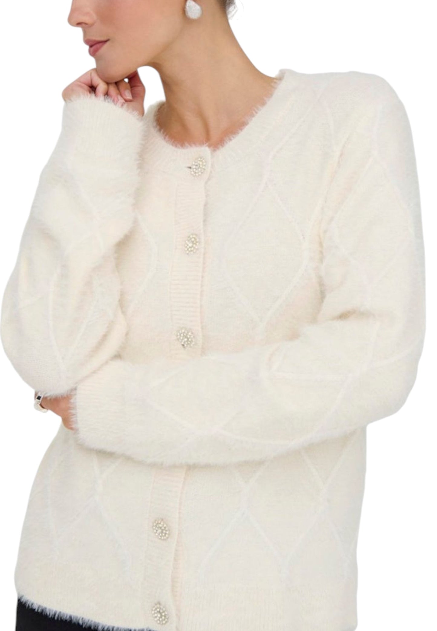 Jacqueline De Yong Cardigan Donna