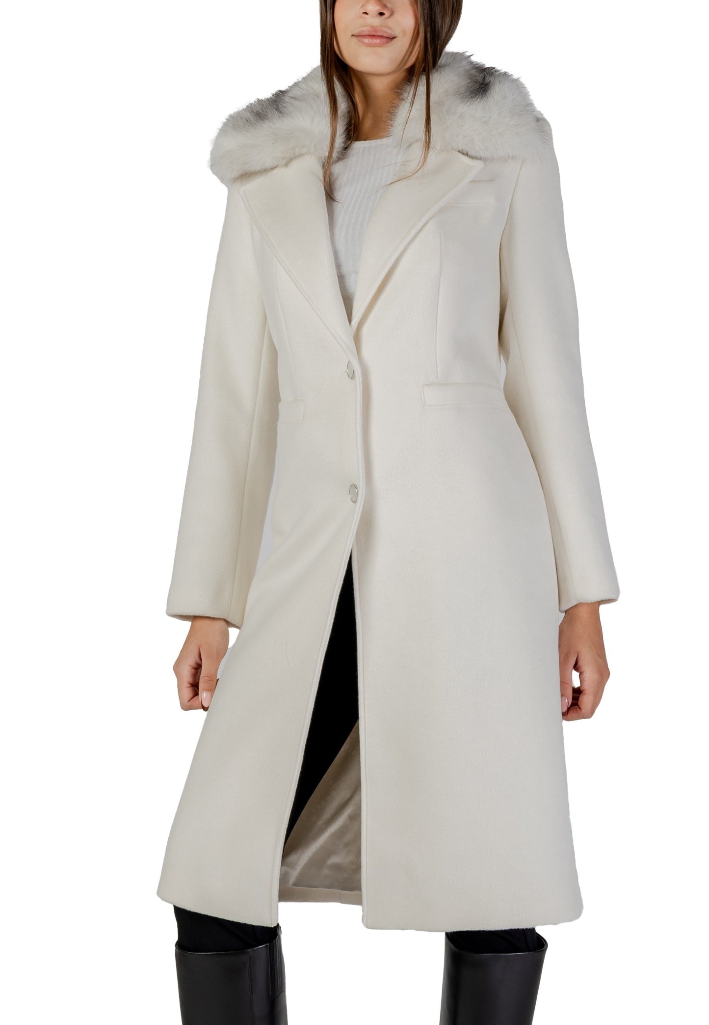 Guess Cappotto Donna Guess W5BL19 W2642 white white