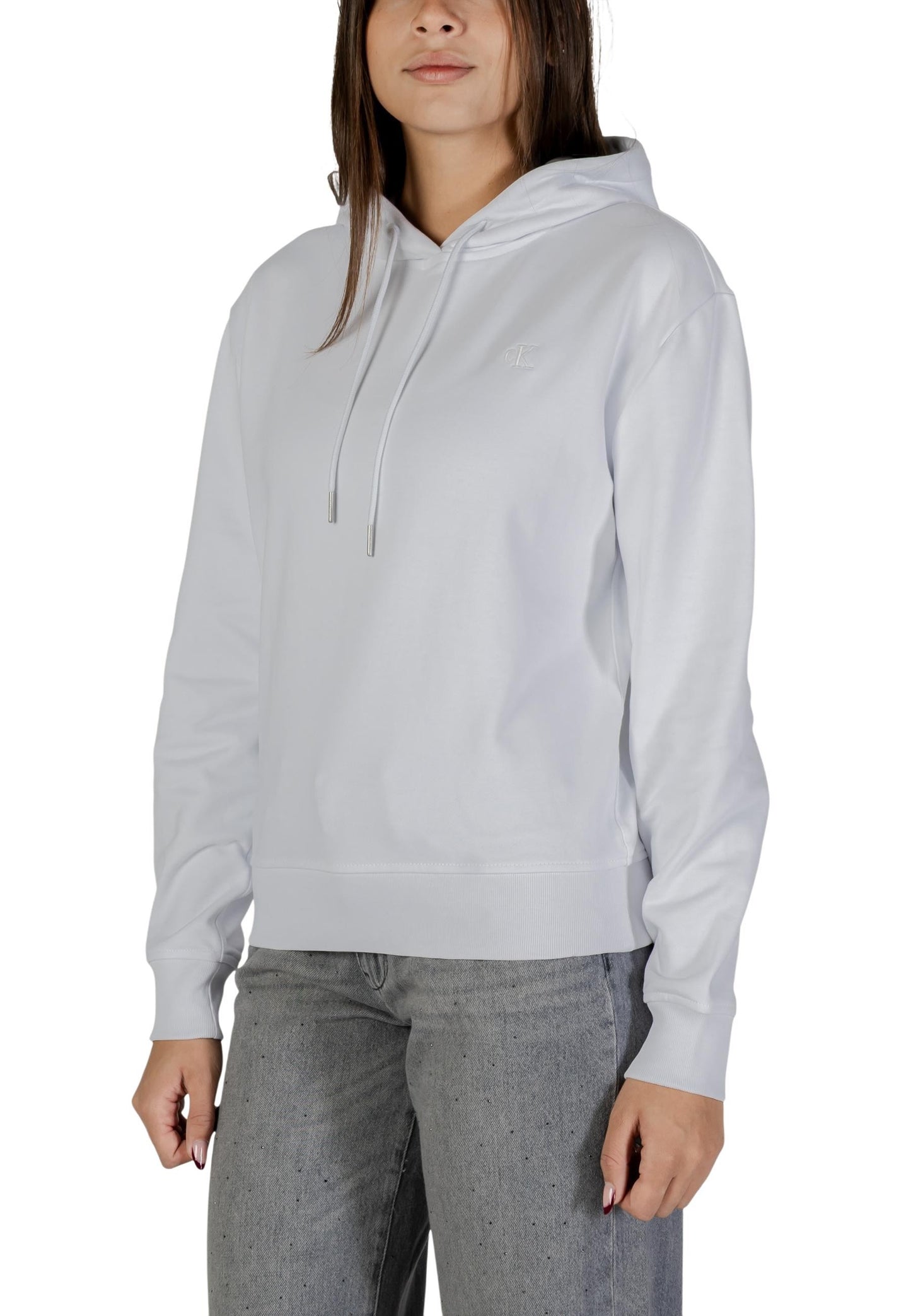 Calvin Klein Jeans Felpa Donna Calvin Klein Jeans LV047C224G white white