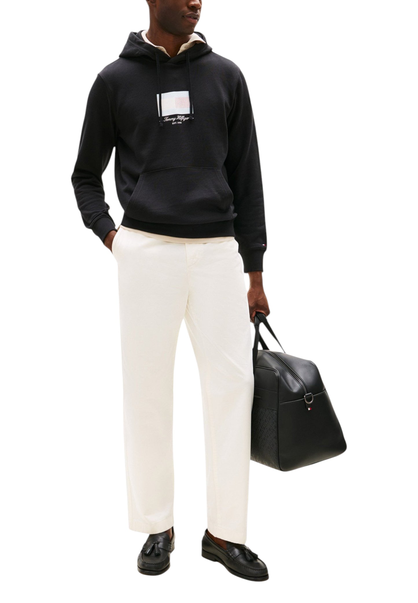 Tommy Hilfiger Felpa Uomo Tommy Hilfiger MW0MW39377 black black