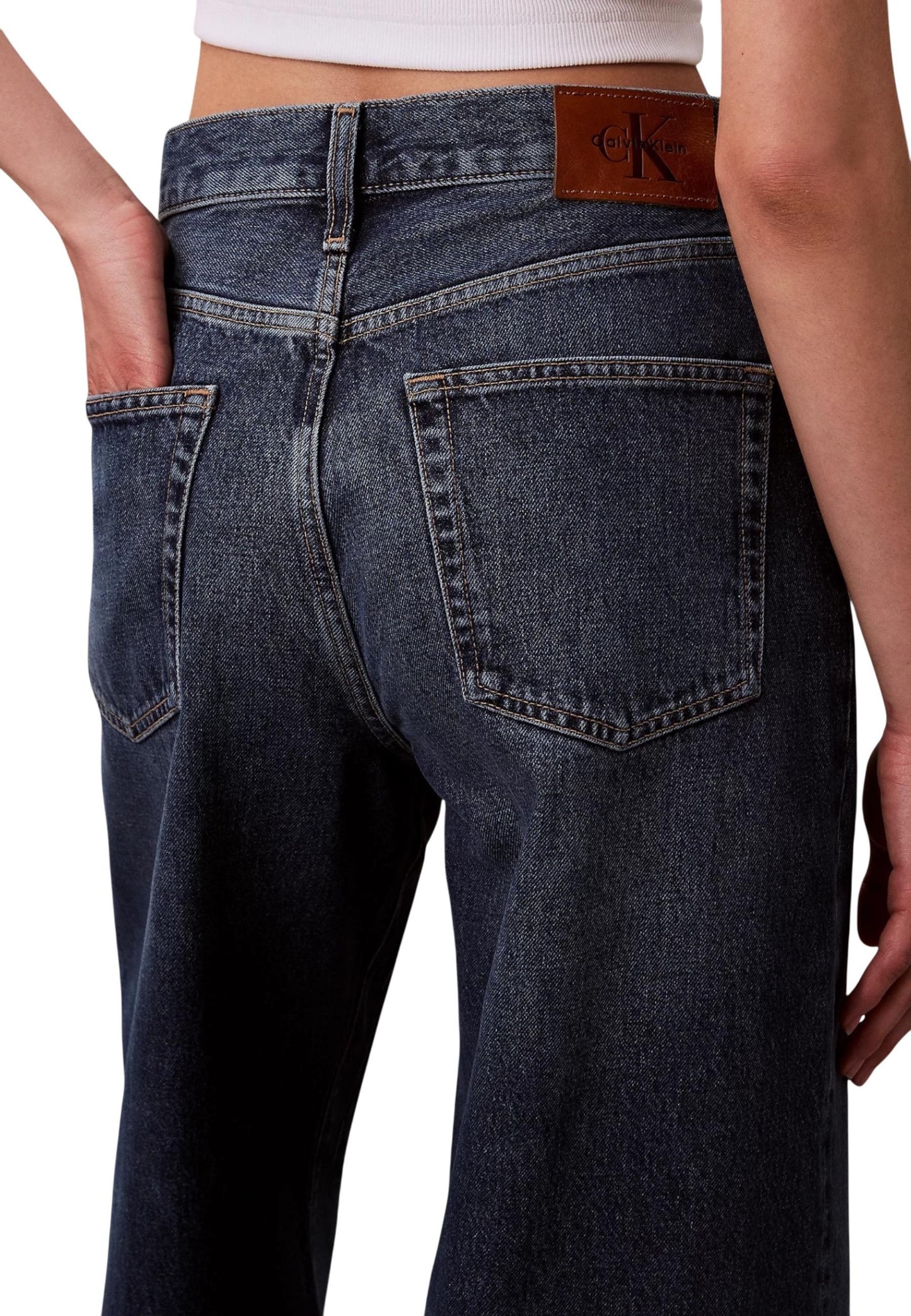 Calvin Klein Jeans Jeans Donna Calvin Klein Jeans LV147B933G bordeaux bordeaux