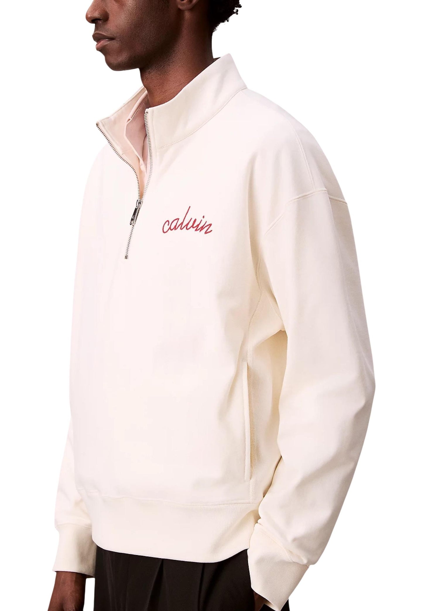 Calvin Klein Jeans Felpa Uomo Calvin Klein Jeans LV04RC227G white white