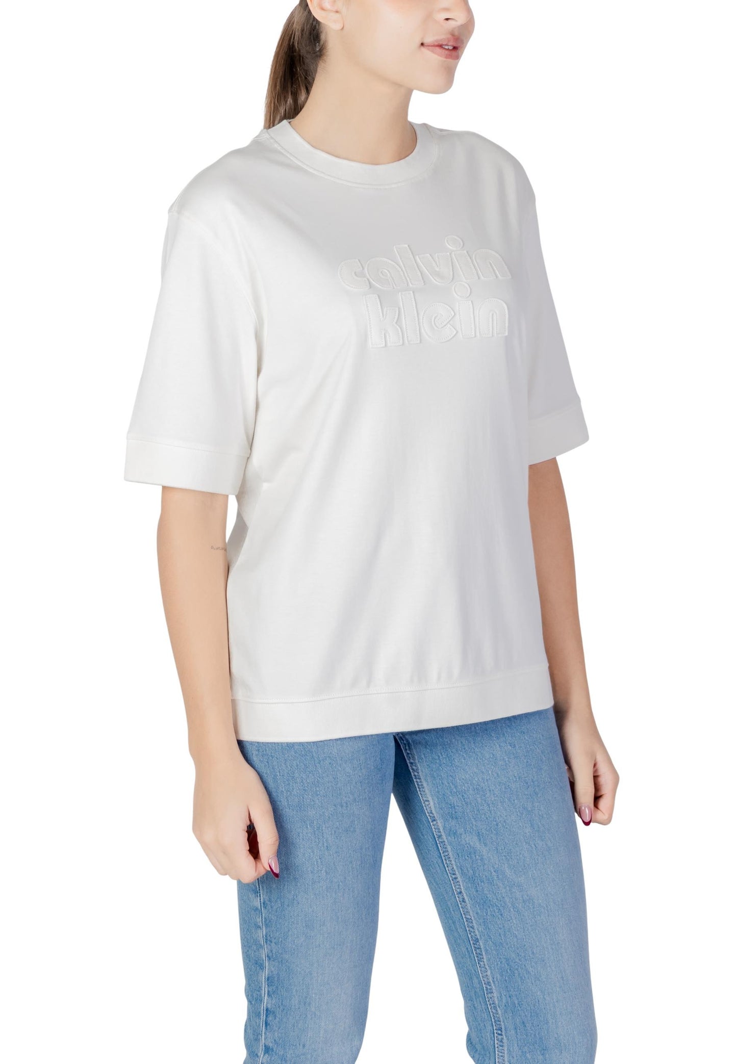Calvin Klein Jeans T-Shirt Donna Calvin Klein Jeans LV047C208G white white