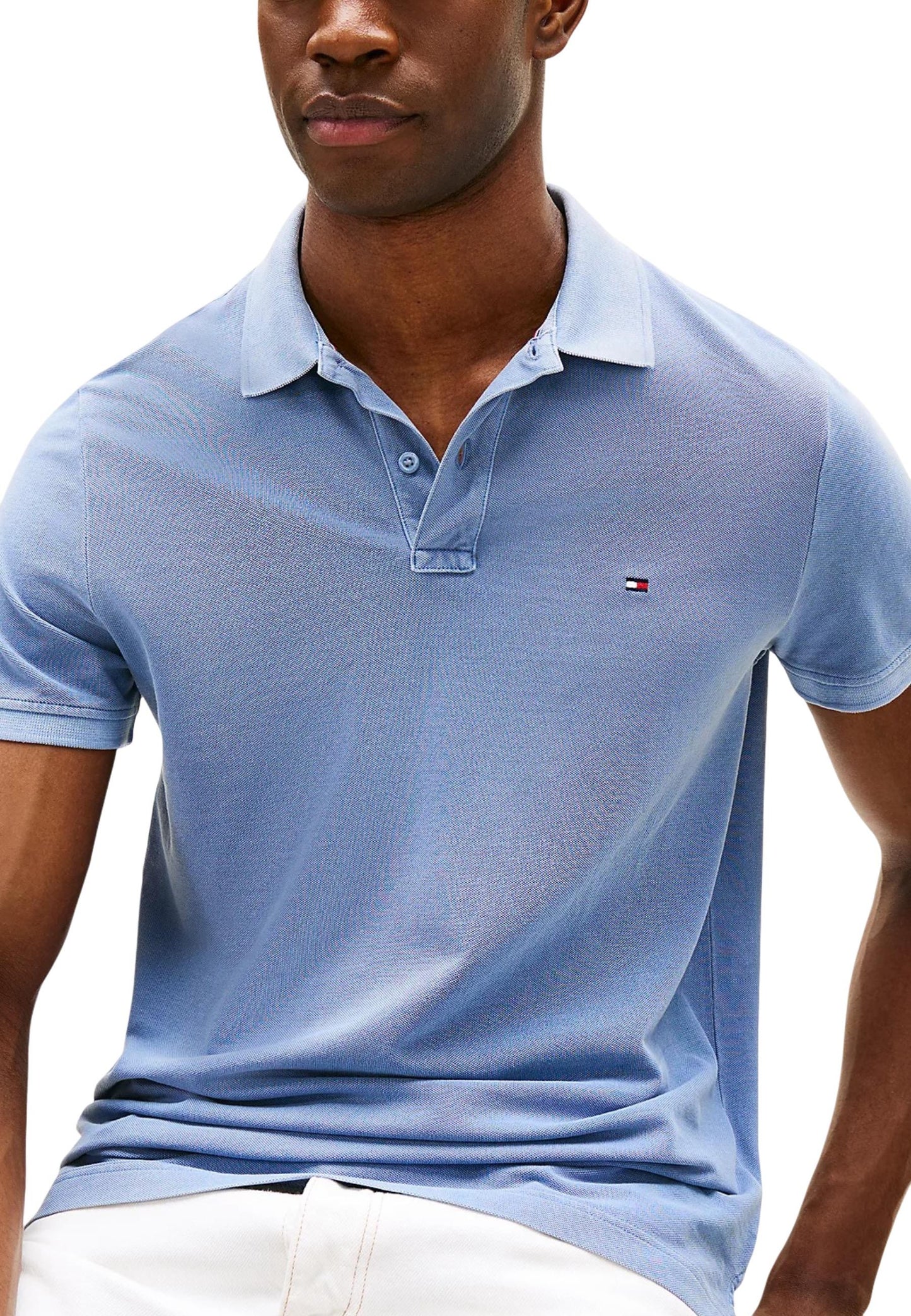 Tommy Hilfiger Polo Uomo Tommy Hilfiger MW0MW34757 blue blue