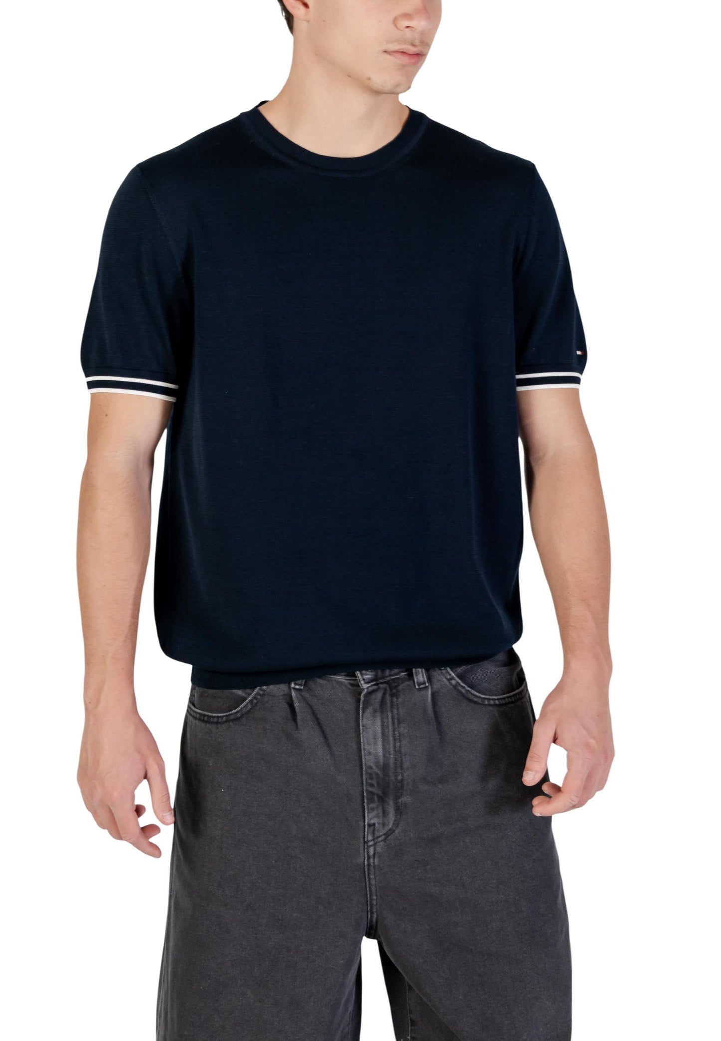 Tommy Hilfiger T-Shirt Uomo Tommy Hilfiger MW0MW39778 blue blue