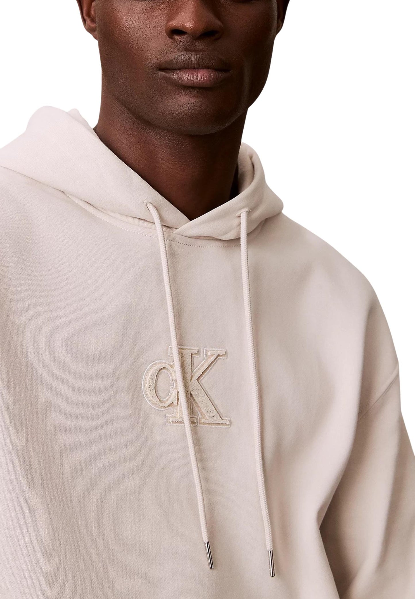 Calvin Klein Jeans Felpa Uomo Calvin Klein Jeans LV04RD250G beige beige