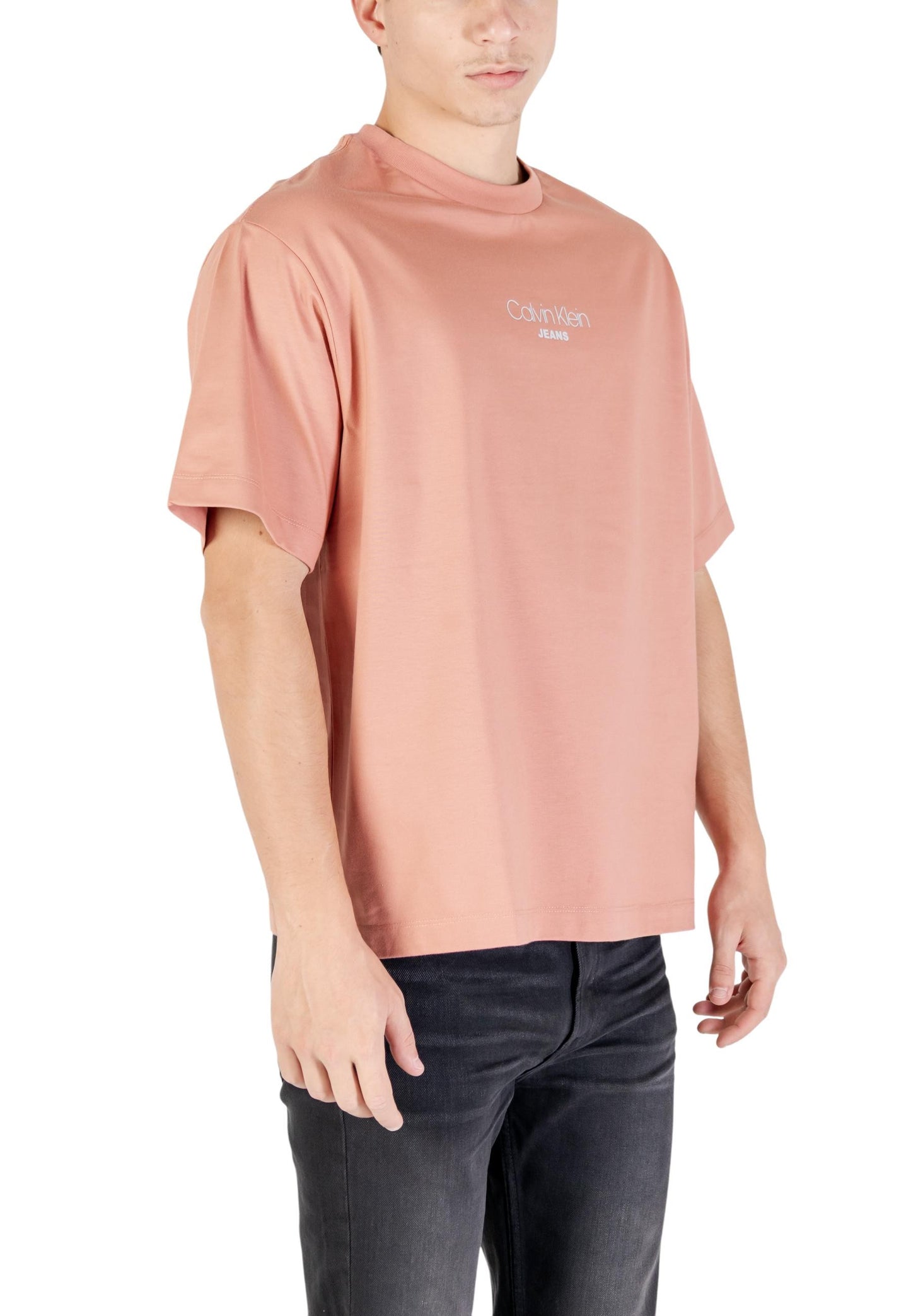 Calvin Klein Jeans T-Shirt Uomo Calvin Klein Jeans LV04RC851G pink pink