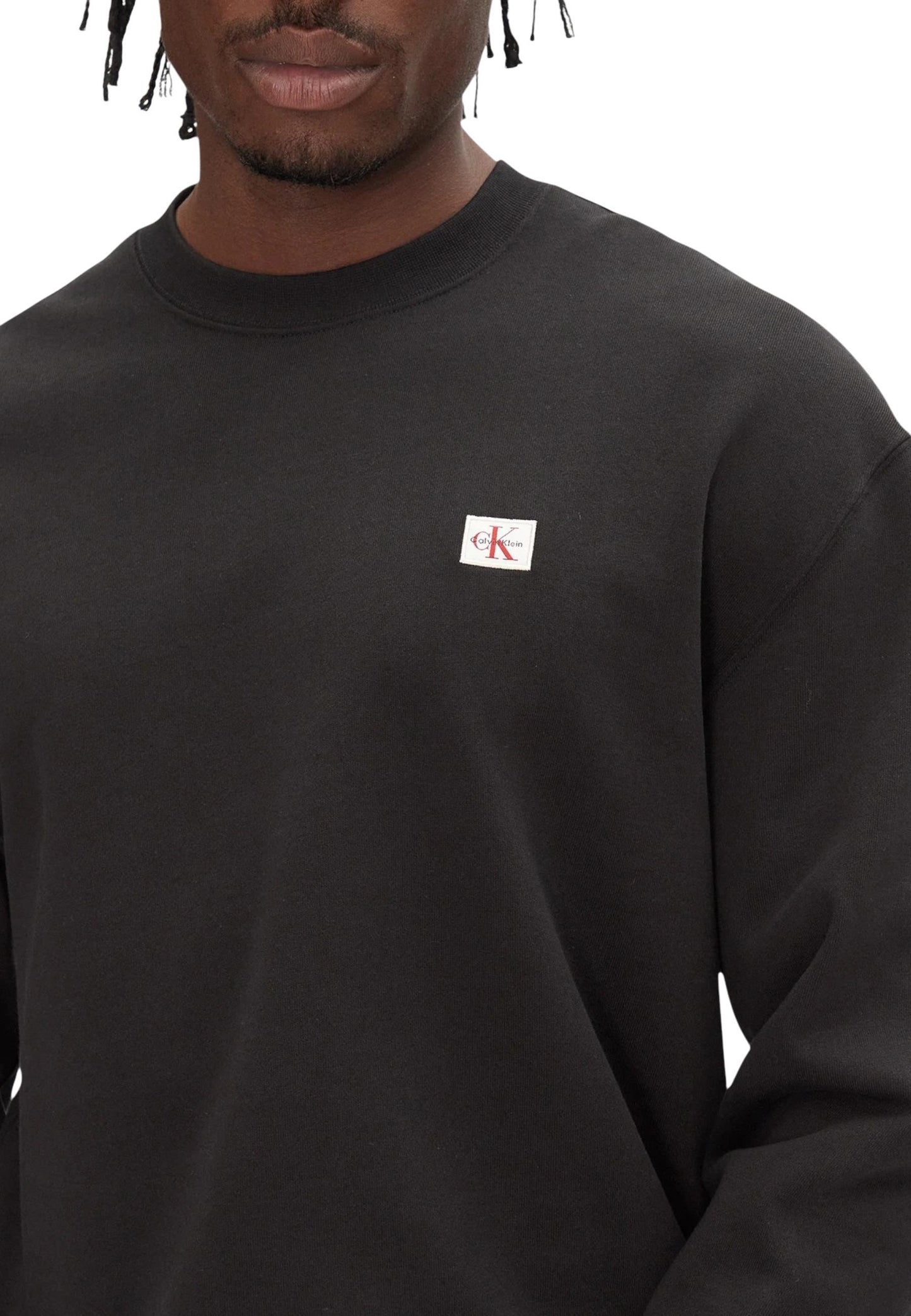 Calvin Klein Jeans Felpa Uomo Calvin Klein Jeans LV04RC273G black black