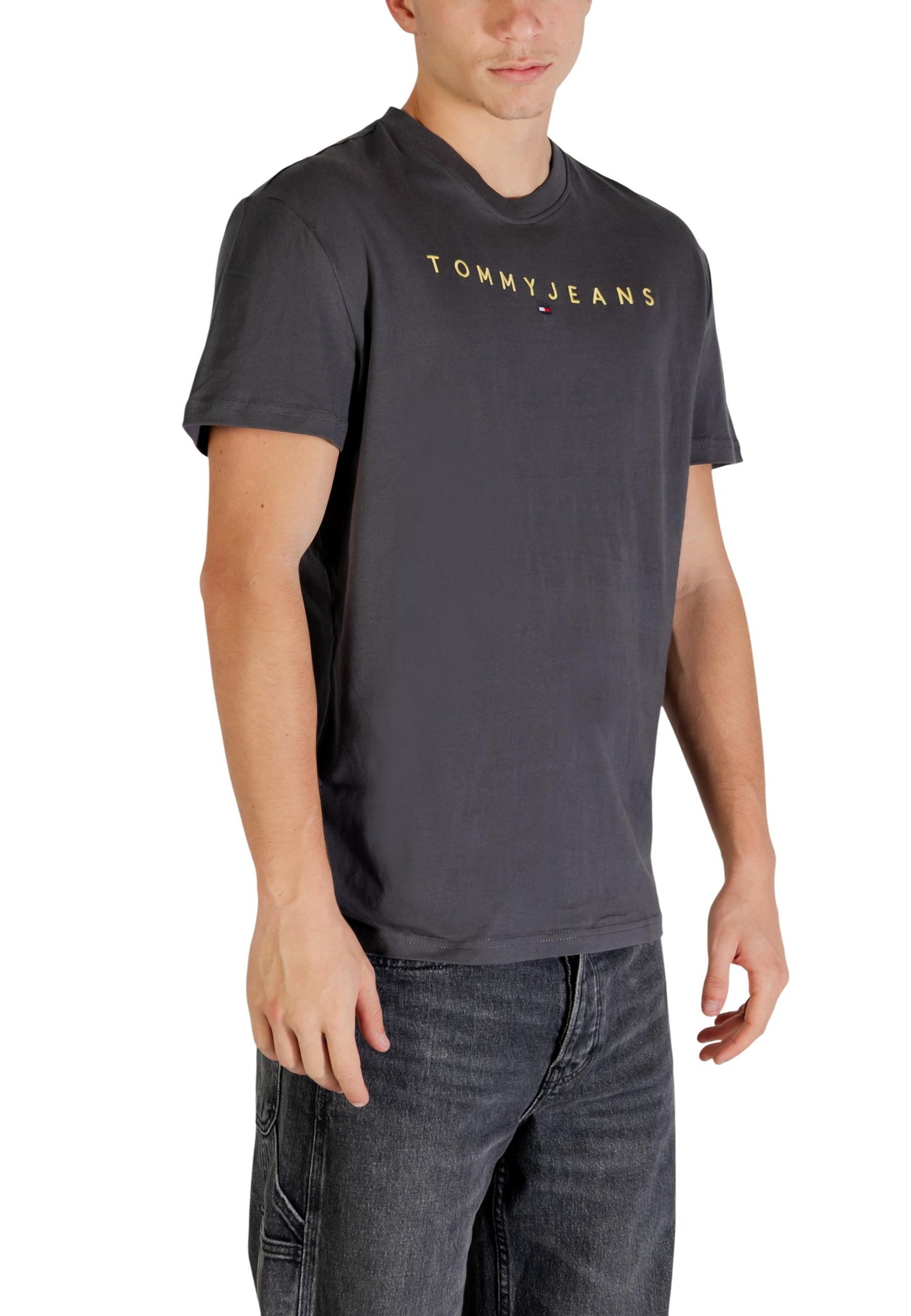 Tommy Hilfiger Jeans T-Shirt Uomo Tommy Hilfiger Jeans WH7_15736000153_Anthracite grey grey