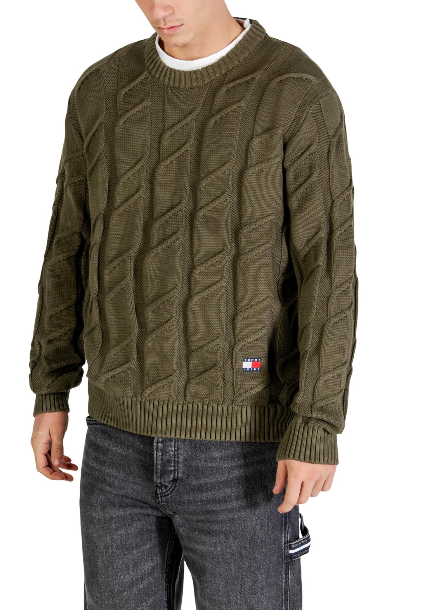 Tommy Hilfiger Jeans Maglia Uomo Tommy Hilfiger Jeans DM0DM22355 green green