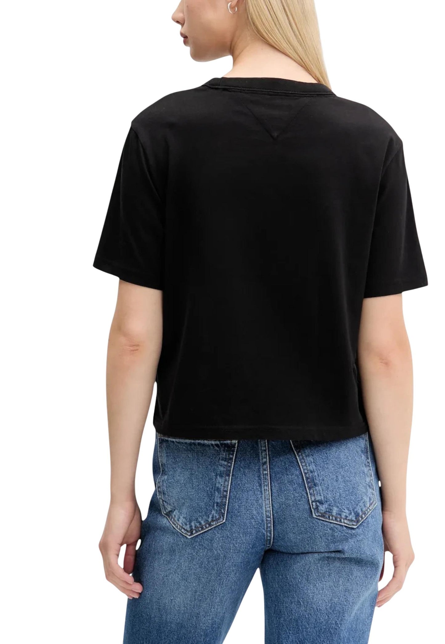 Tommy Hilfiger Jeans T-Shirt Donna Tommy Hilfiger Jeans DW0DW22202 black black