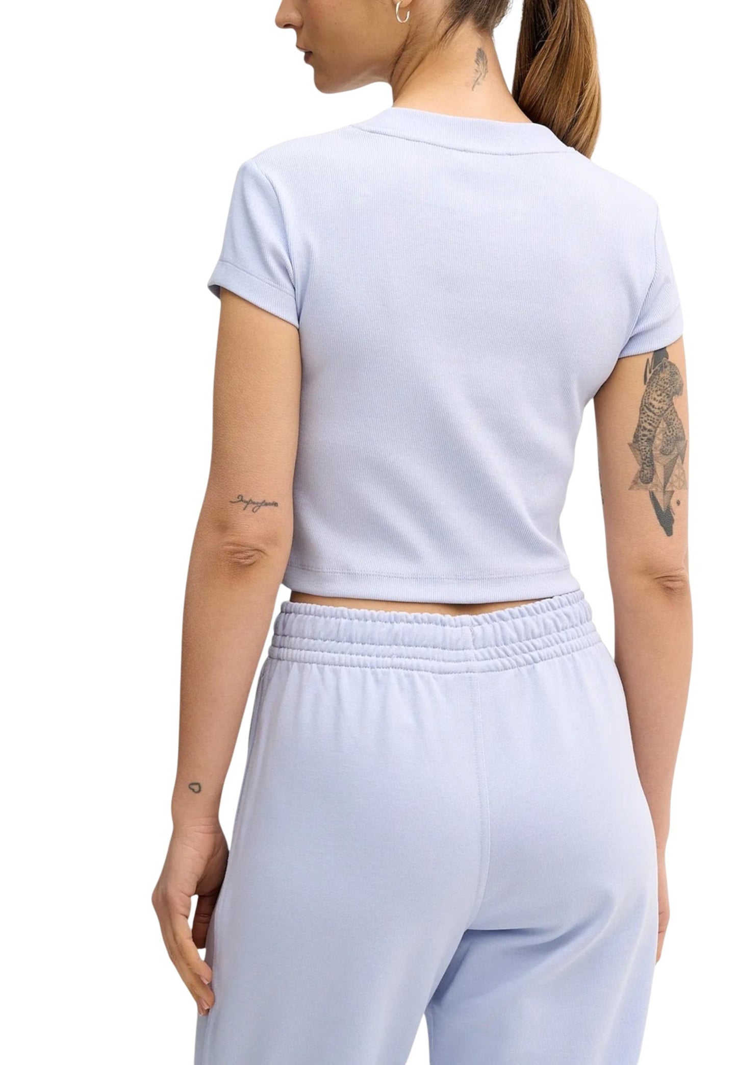 Calvin Klein Jeans T-Shirt Donna Calvin Klein Jeans WH7_15754800132_Pale_Blue light blue light blue