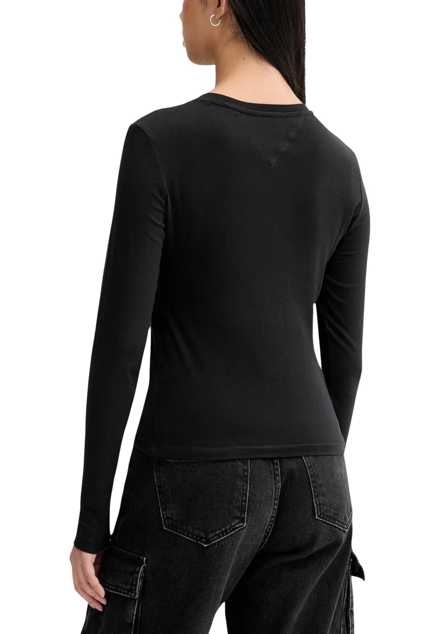 Tommy Hilfiger Jeans T-Shirt Donna Tommy Hilfiger Jeans DW0DW21844 black black