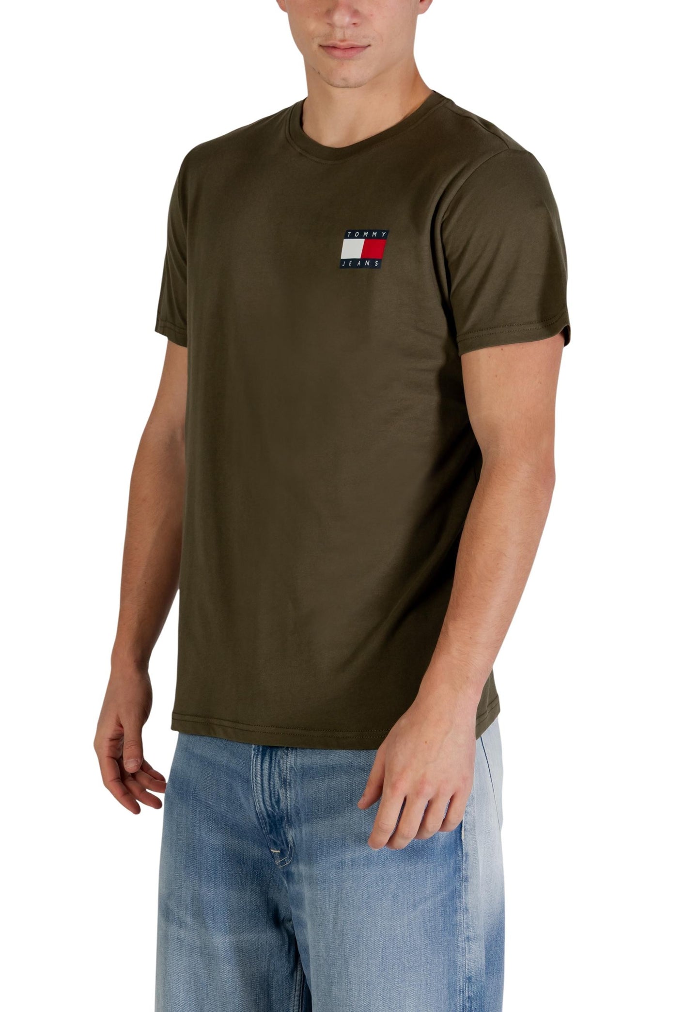 Tommy Hilfiger Jeans T-Shirt Uomo Tommy Hilfiger Jeans DM0DM20740 green green