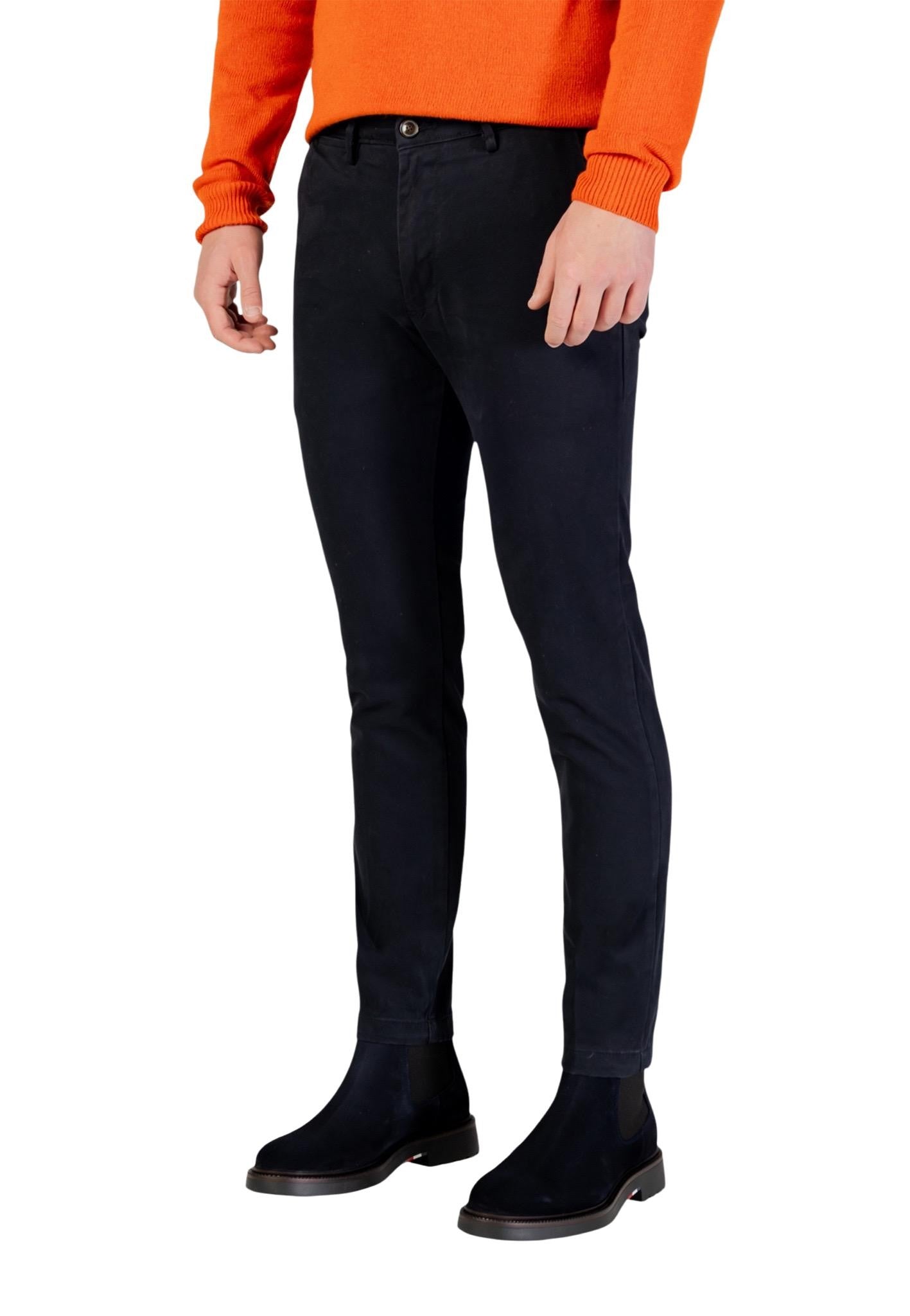 Borghese Pantaloni Uomo Borghese 5WPA01 07CO126M blue blue