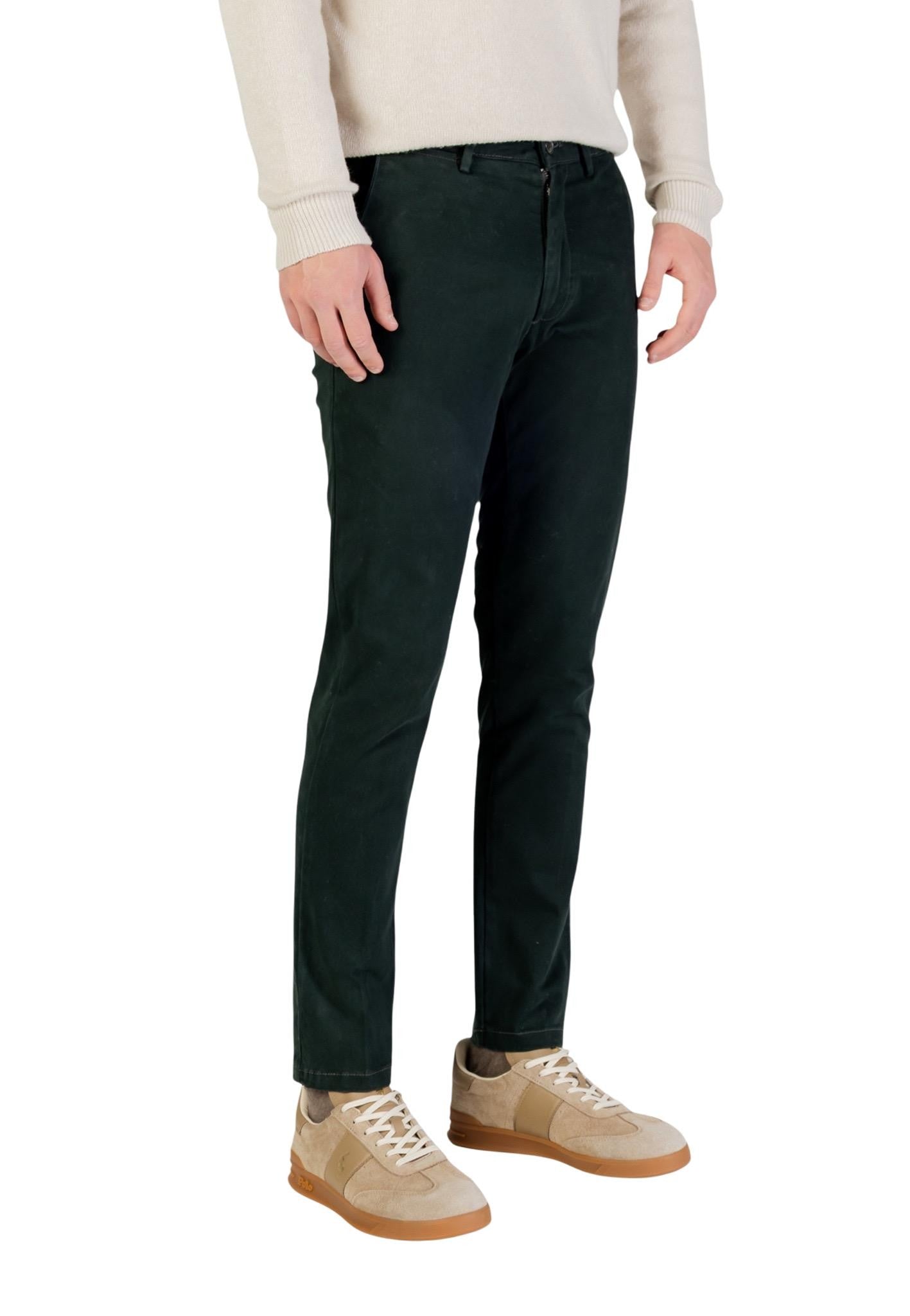 Borghese Pantaloni Uomo Borghese 5WPA01 07CO126M green green