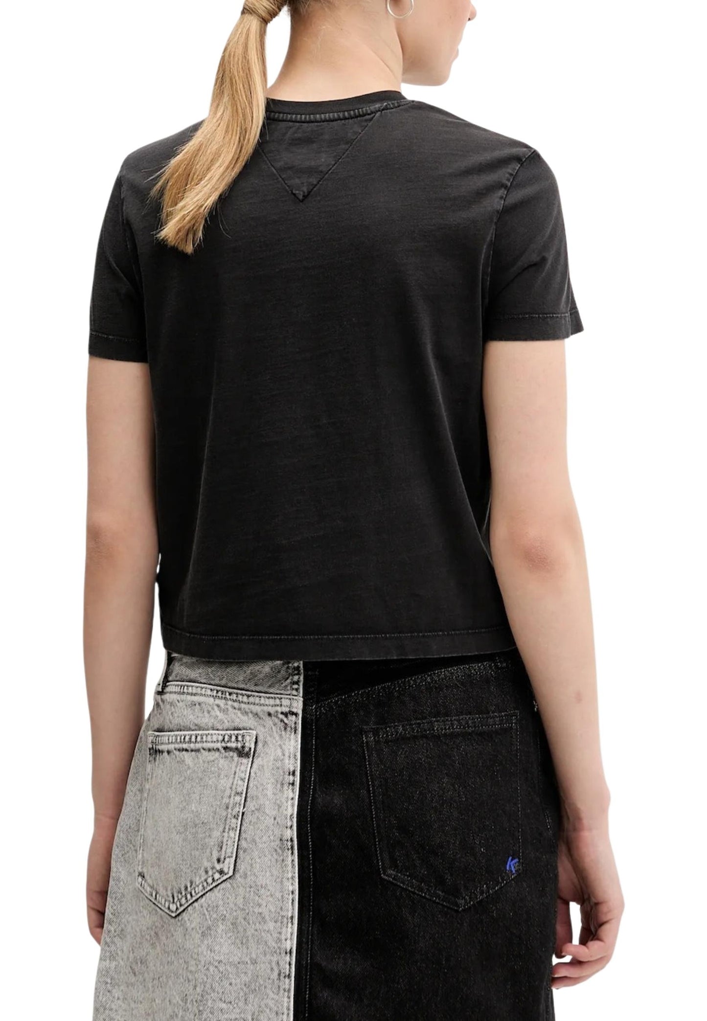 Tommy Hilfiger Jeans T-Shirt Donna Tommy Hilfiger Jeans DW0DW22539 black black